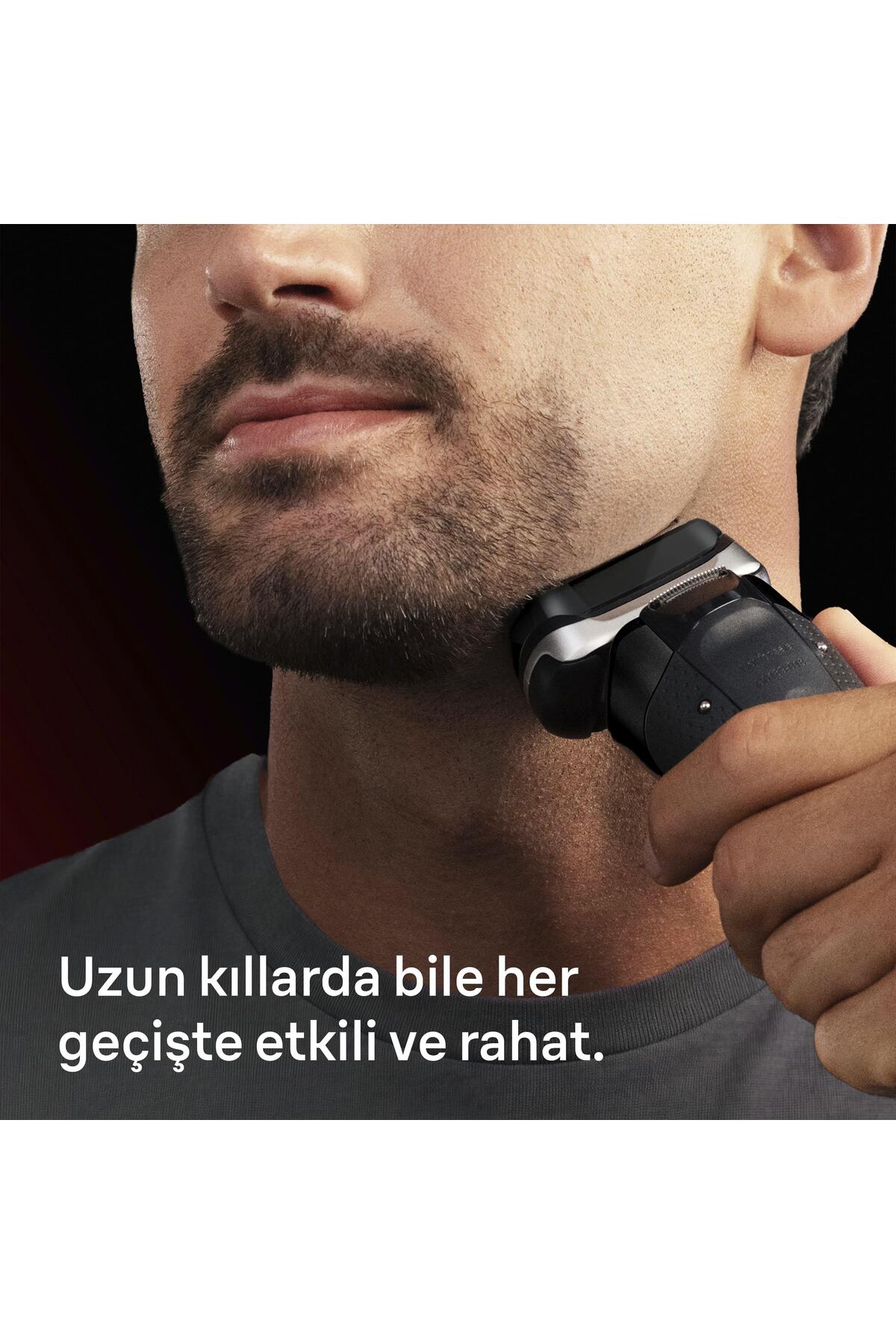 ماشین اصلاح برقی سری 9 اسپورت، مناسب برای استفاده خشک و مرطوب، با باتری 60 دقیقه‌ای، مدل 9110s