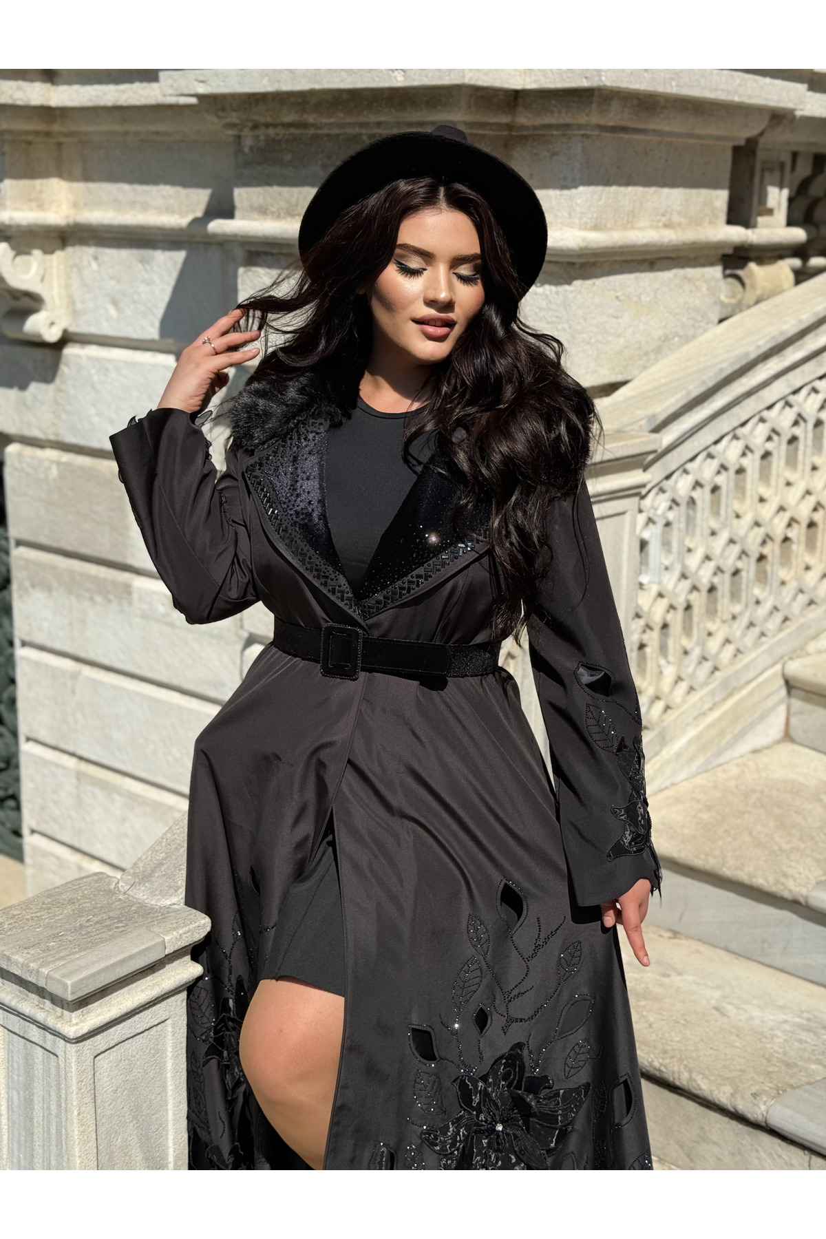Vadi Laleli Collection Trençkot görsel 5