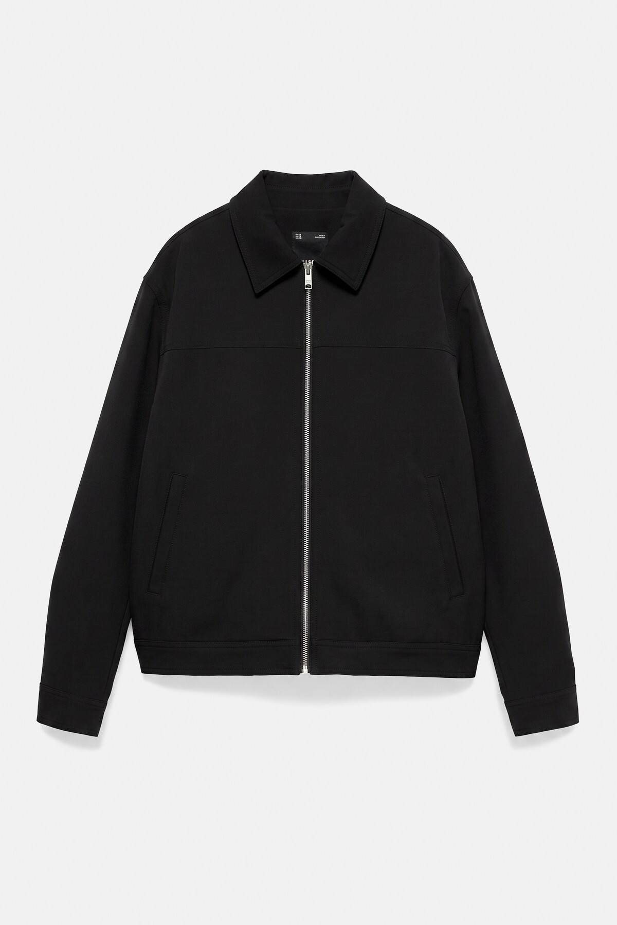 Pull & Bear BASIC fermuarlı ceket görsel 7