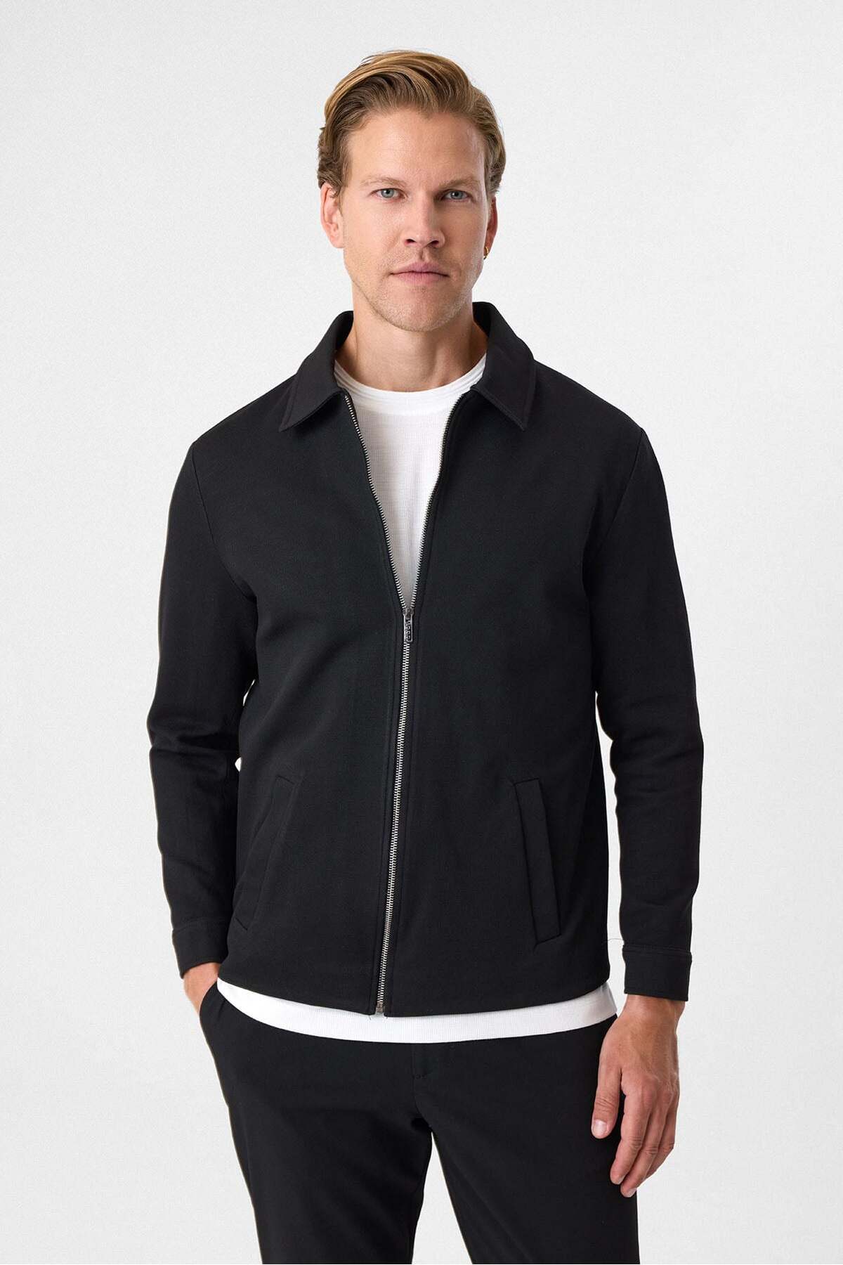 Siyah Erkek Regular Fit Mont BMN5502500000 — مشکی 5003395516 — تصویر 2 از 6
