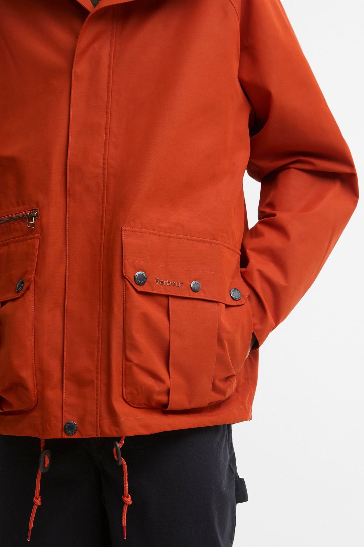 Re-Engineered Waterproof Ceket OR71 Roobios — نارنجی MWB1175-1009 — تصویر 7 از 7