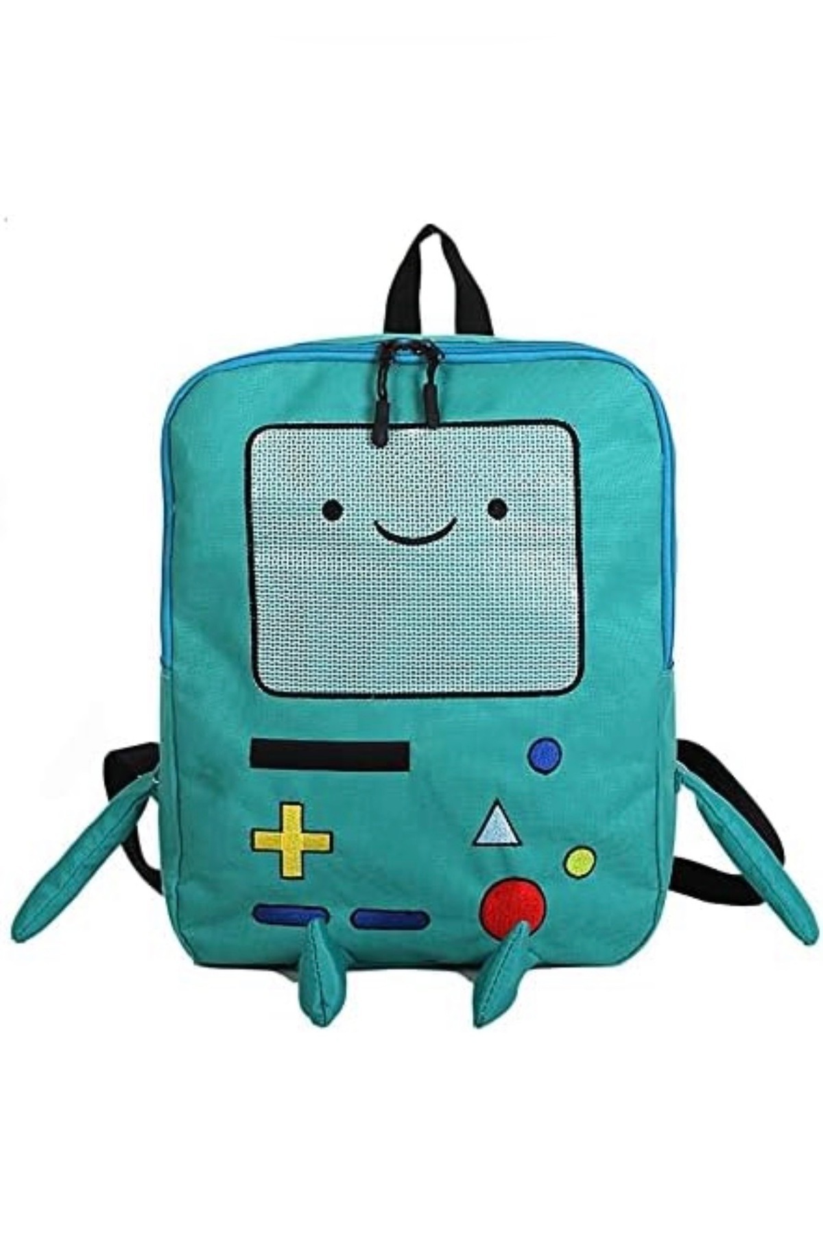 Köstebek Adventure Time BMO Mavi Sırt Çantası görsel 2