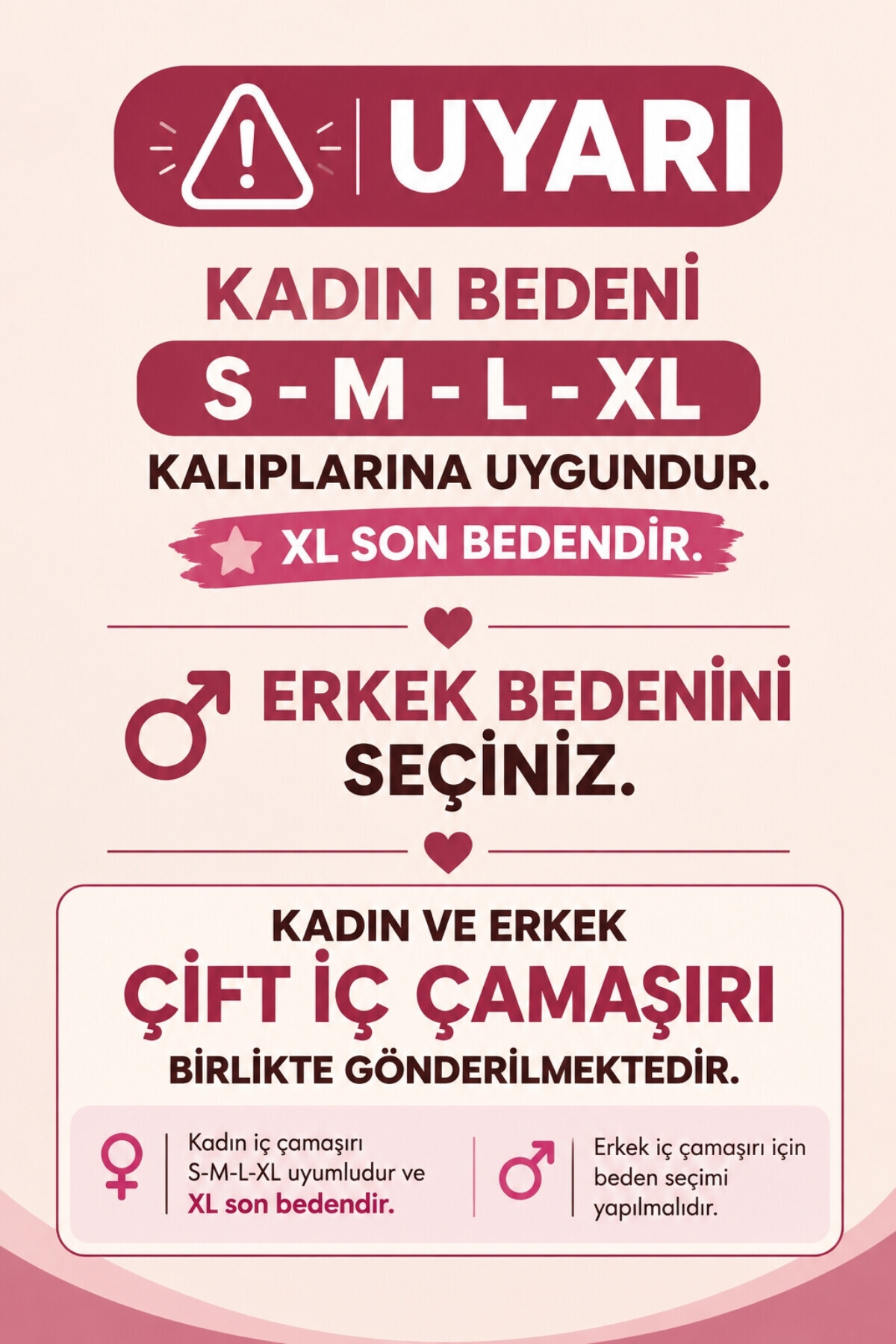 RUKOD Kadın Erkek Sevgili Tak Çalıştır Tanga ve Boxer Çift Çamaşır İç Giyim Kombini 2'li Takım (Kadın Standart, Erkek Seçiniz) görsel 2