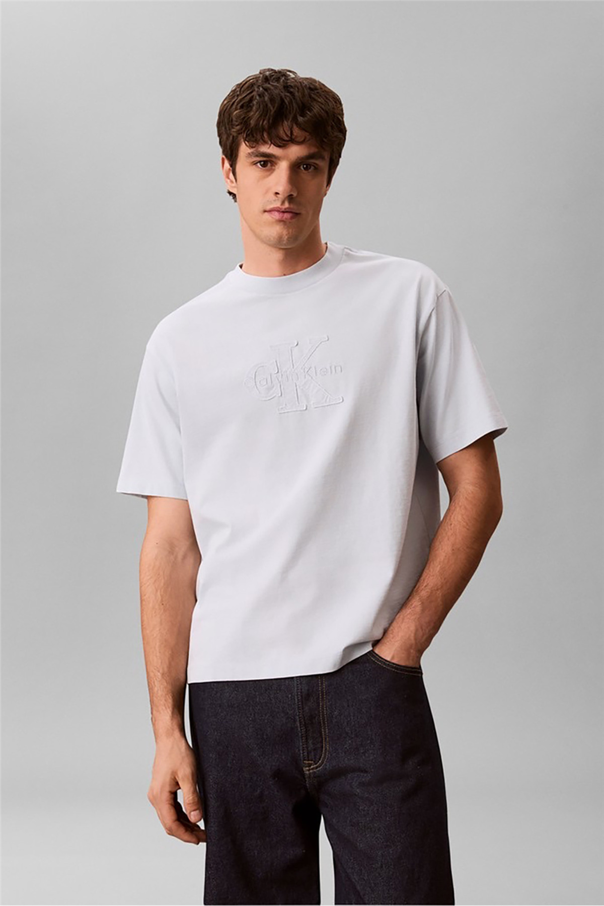 تیشرتمردانهCalvin Kleinآبی