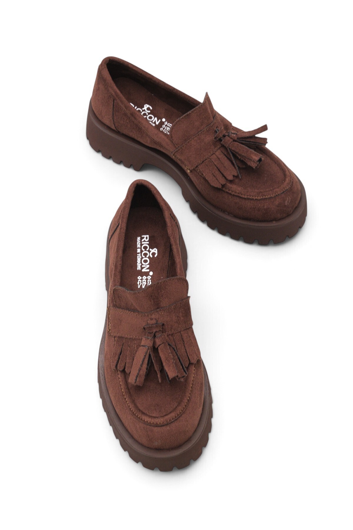 Riccon Vela Sola Kadın Loafer 0012302 görsel 4