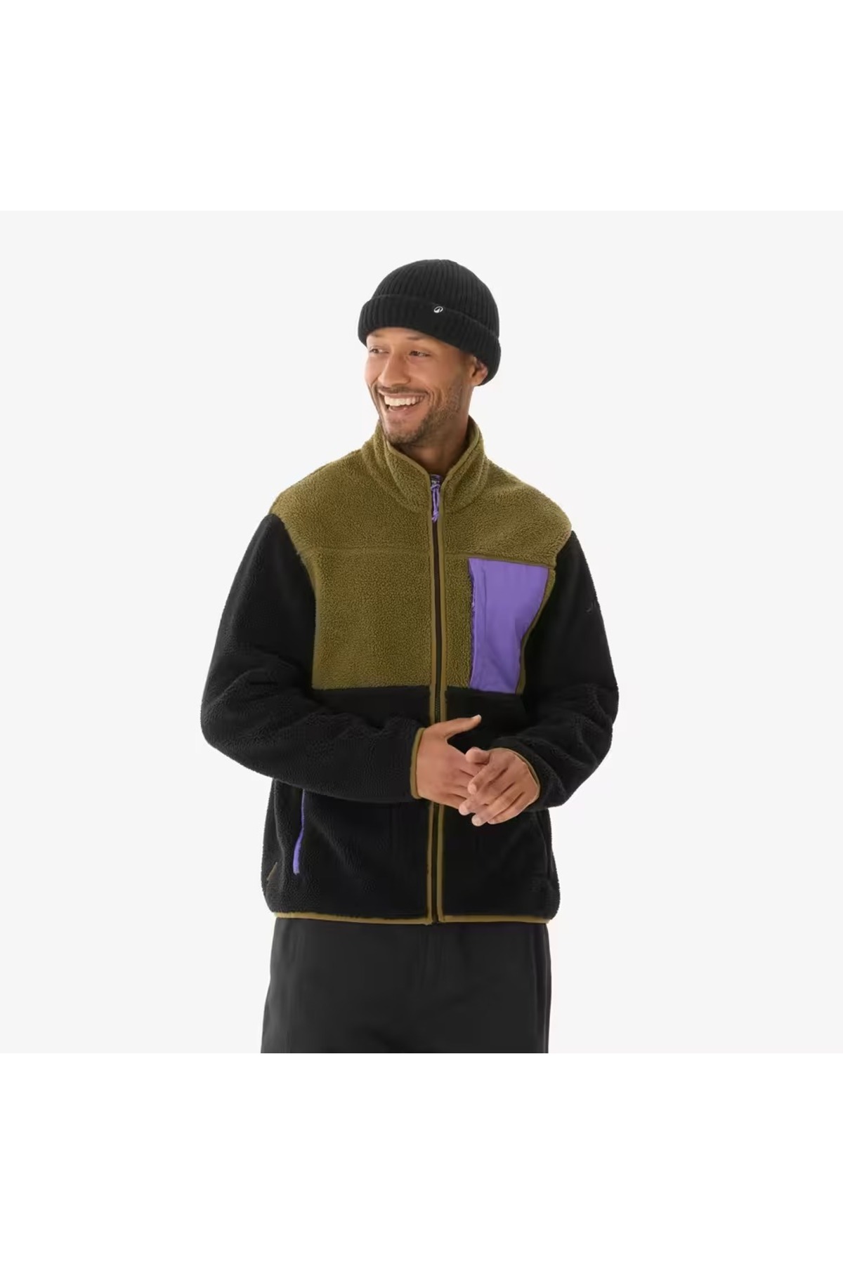 Decathlon Erkek Outdoor Polar - Siyah - MH500 — مشکی hdfbzsdrfg