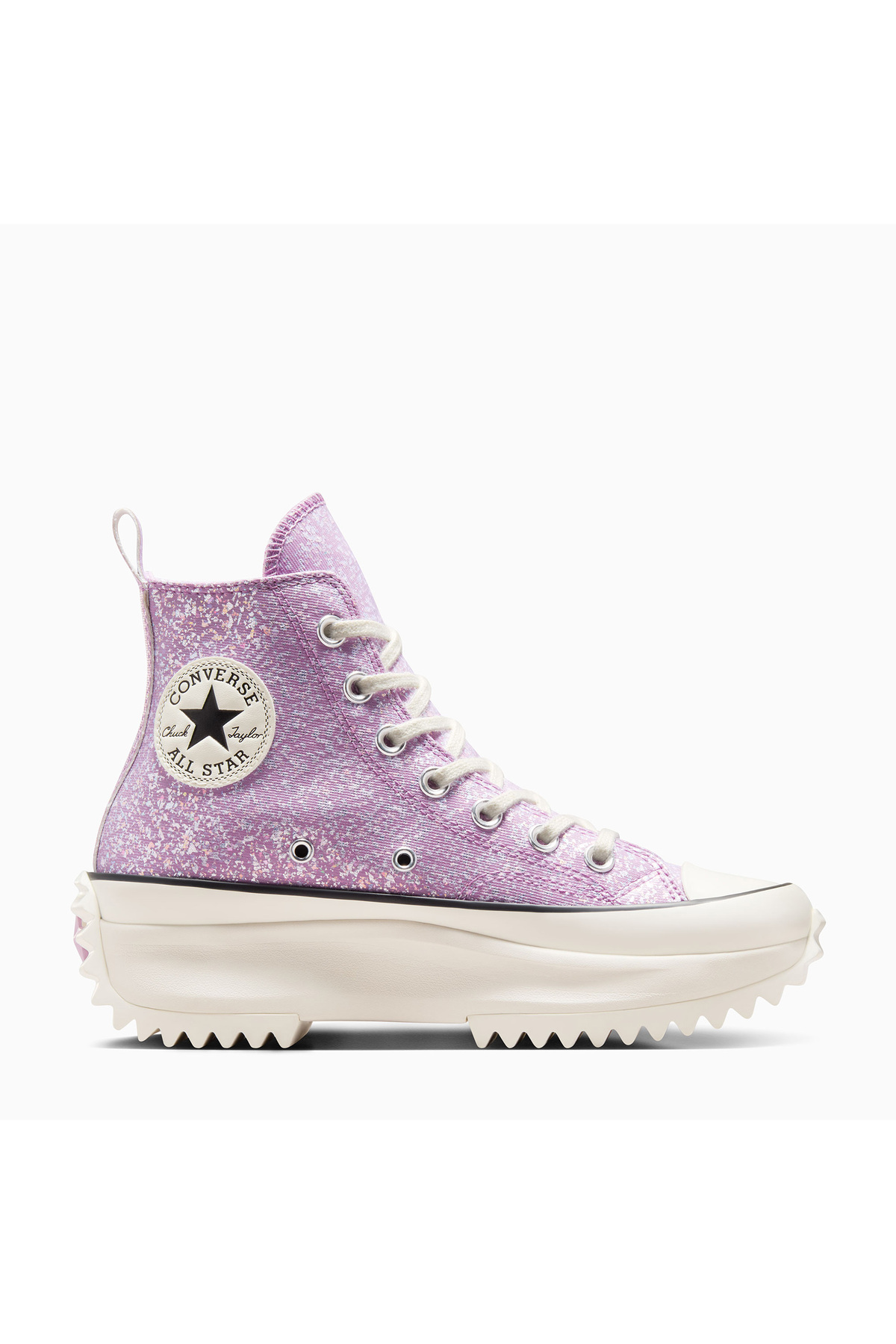 1_org_zoom کفش Converse کانورس ورزشی یونیسکس بنفش پلتفرم Run Star Hike اورجینال - تصویر 1