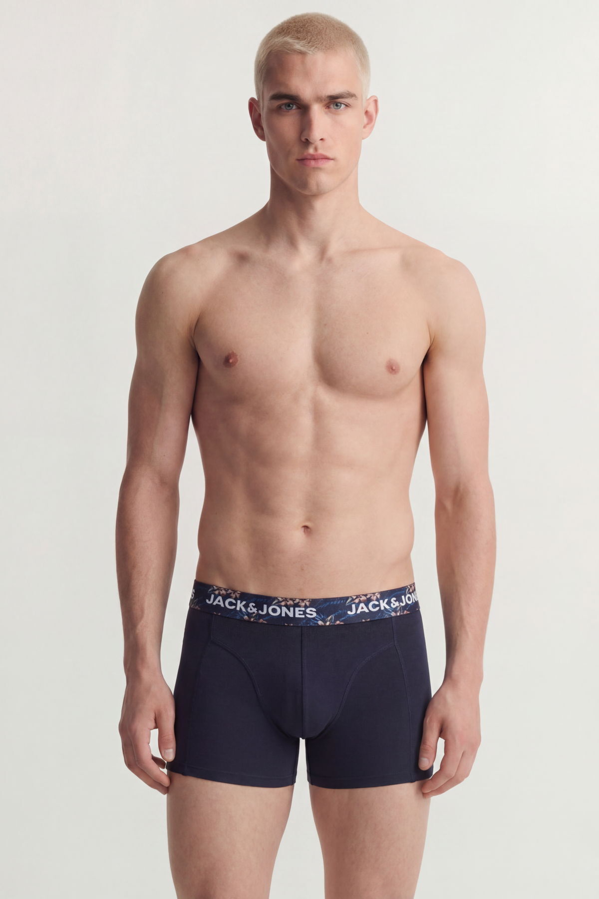 بسته ۳ عددی شورت بوکسور مردانه - لمینت شده جک اند جونز باکسر Jack & Jones