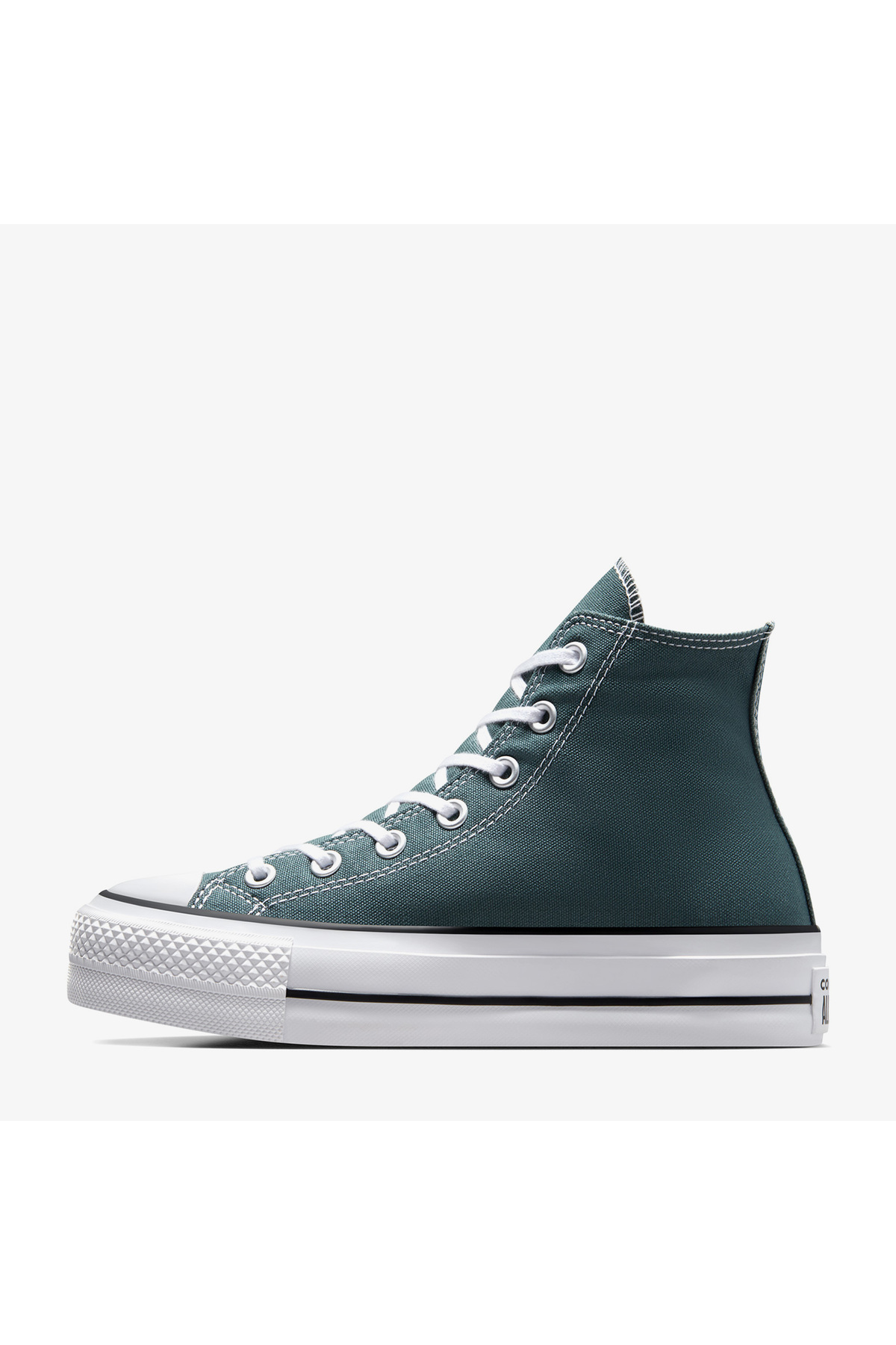 Converse Chuck Taylor All Star Lift Kadın Yeşil Platform Sneaker görsel 4