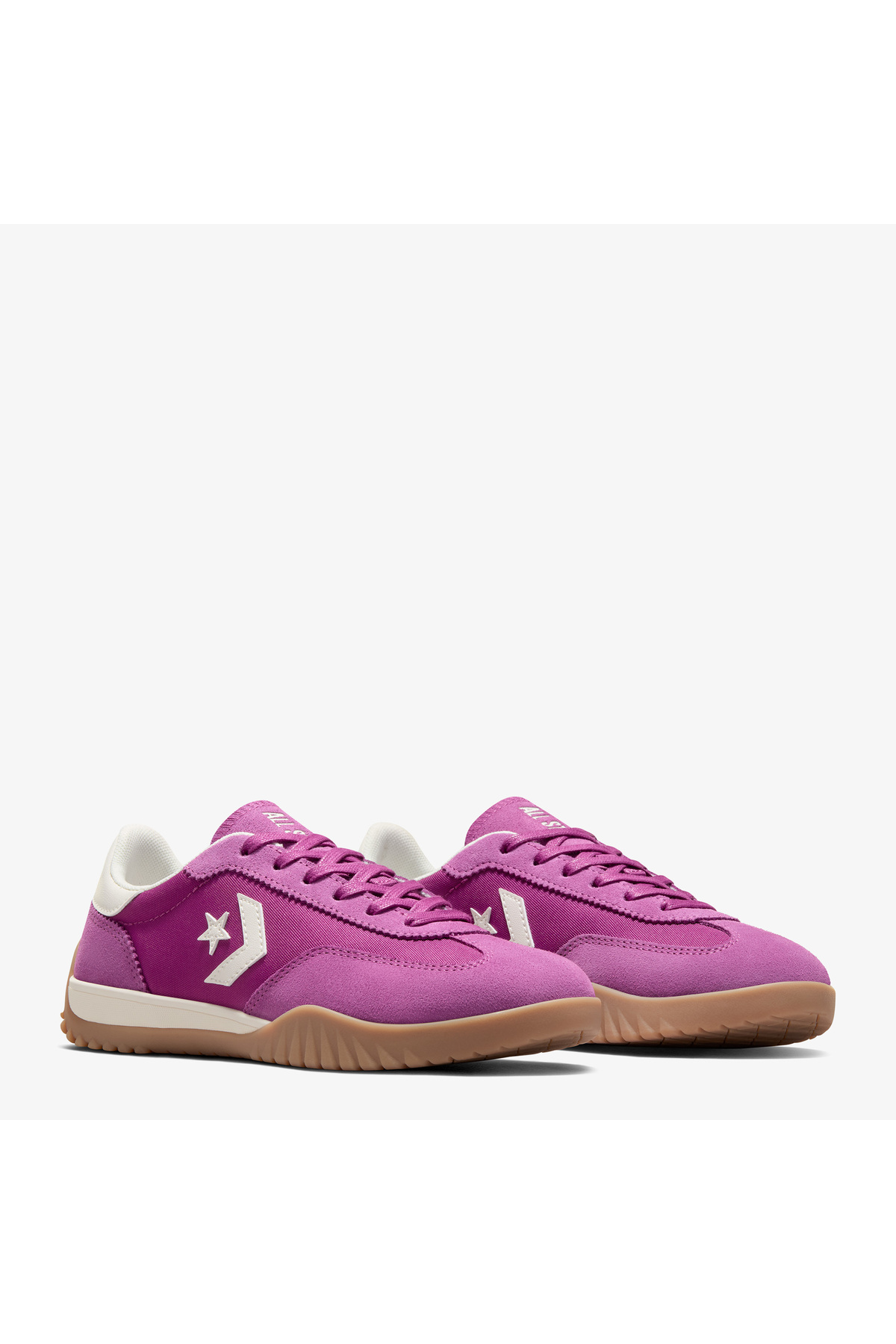 Converse Run Star Trainer Unisex Mor Deri Sneaker görsel 2