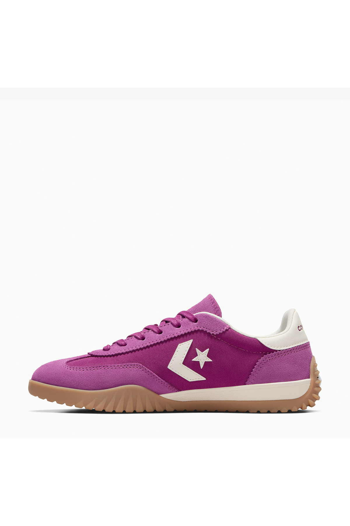 Converse Run Star Trainer Unisex Mor Deri Sneaker görsel 5