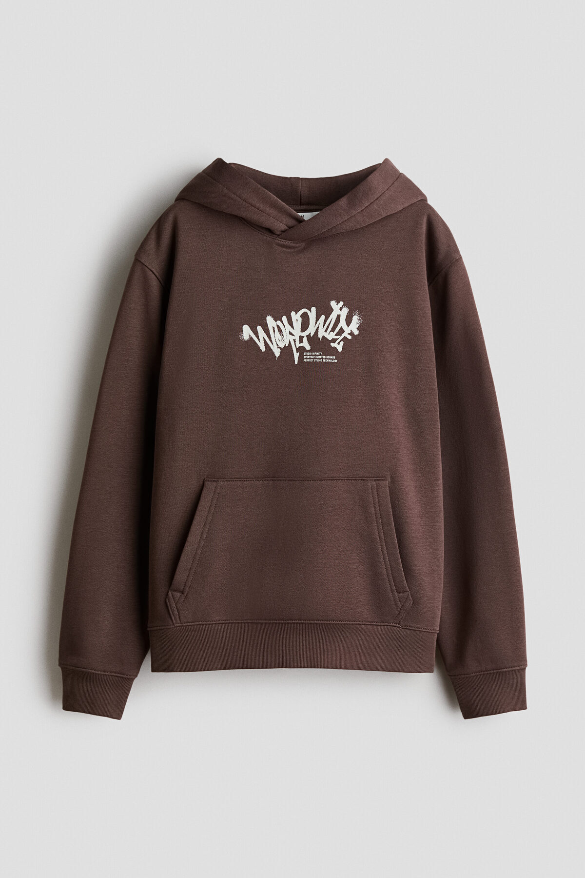 تاپ کلاه‌دار با طرح چاپی اچ اند ام سویشرت H&M