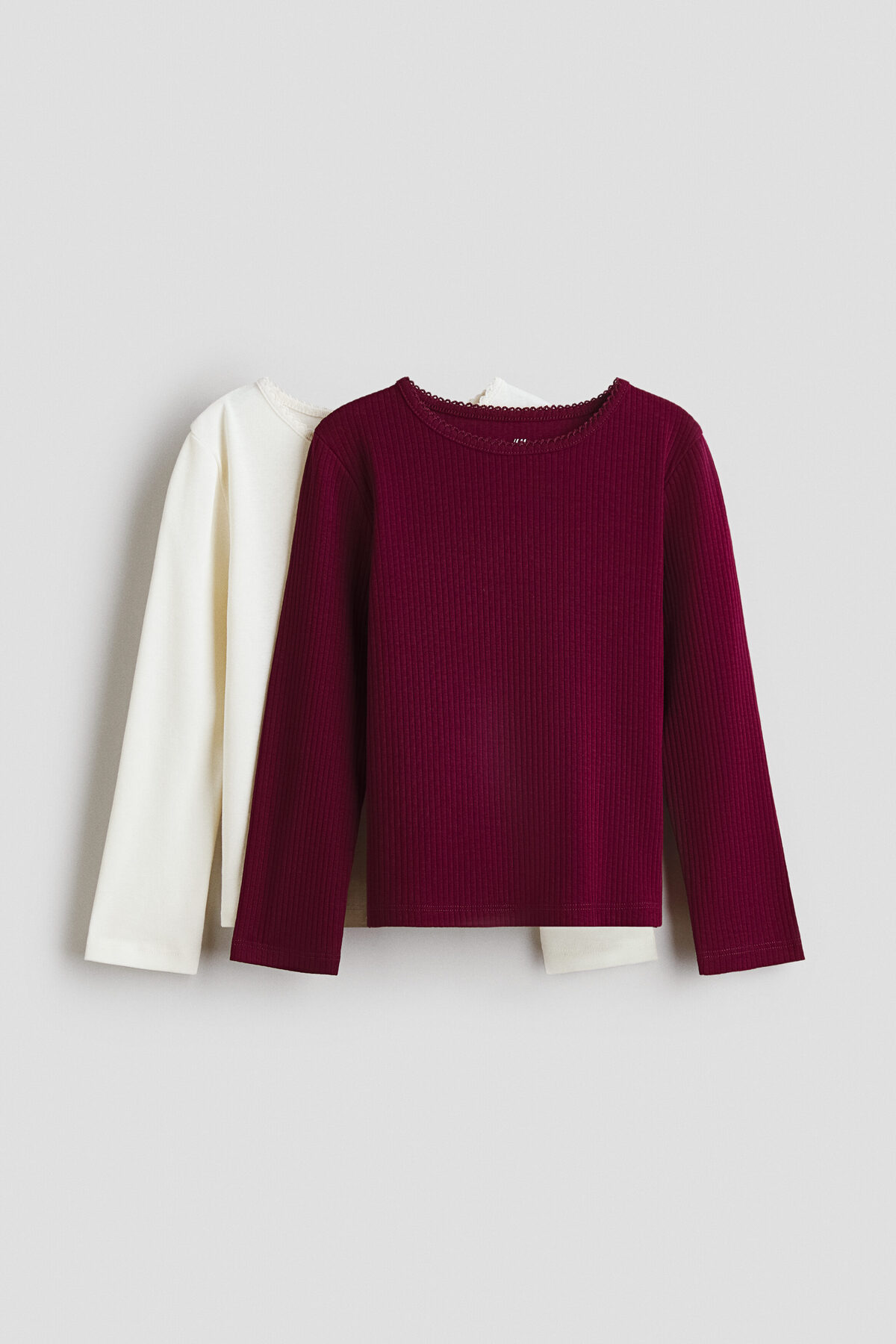 تاپ‌های نخی بسته ۲ عددی اچ اند ام بادی H&M