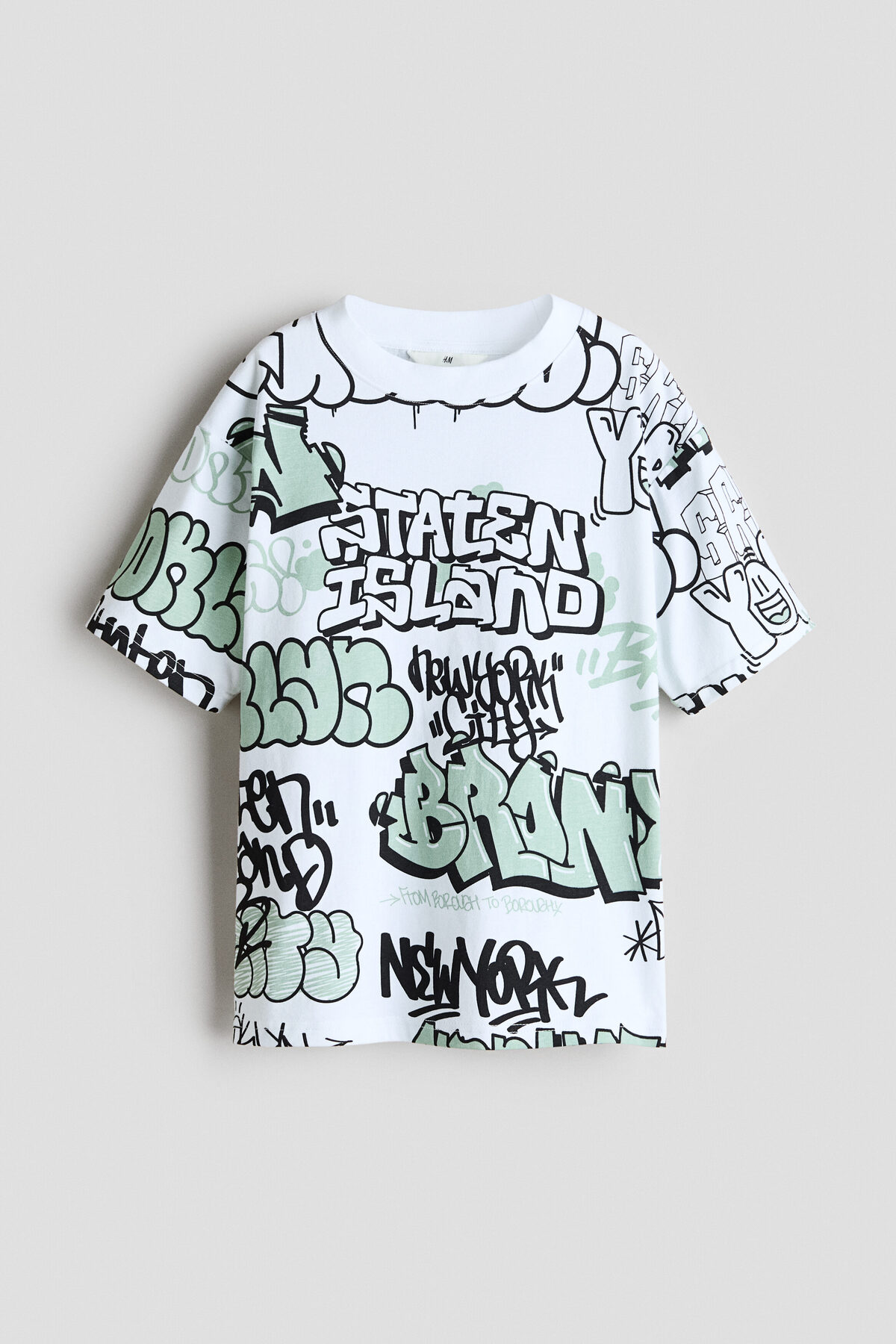 تی‌شرت‌های گشاد و طرح‌دار اچ اند ام تی شرت H&M