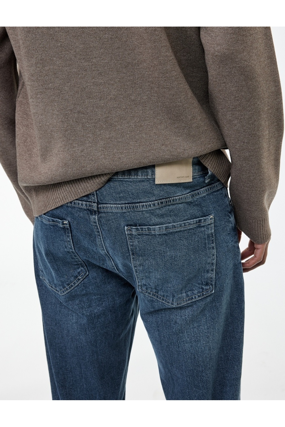Koton Regular Fit Normal Bel Tapered Jean Pantolon - Joe Jean görsel 3