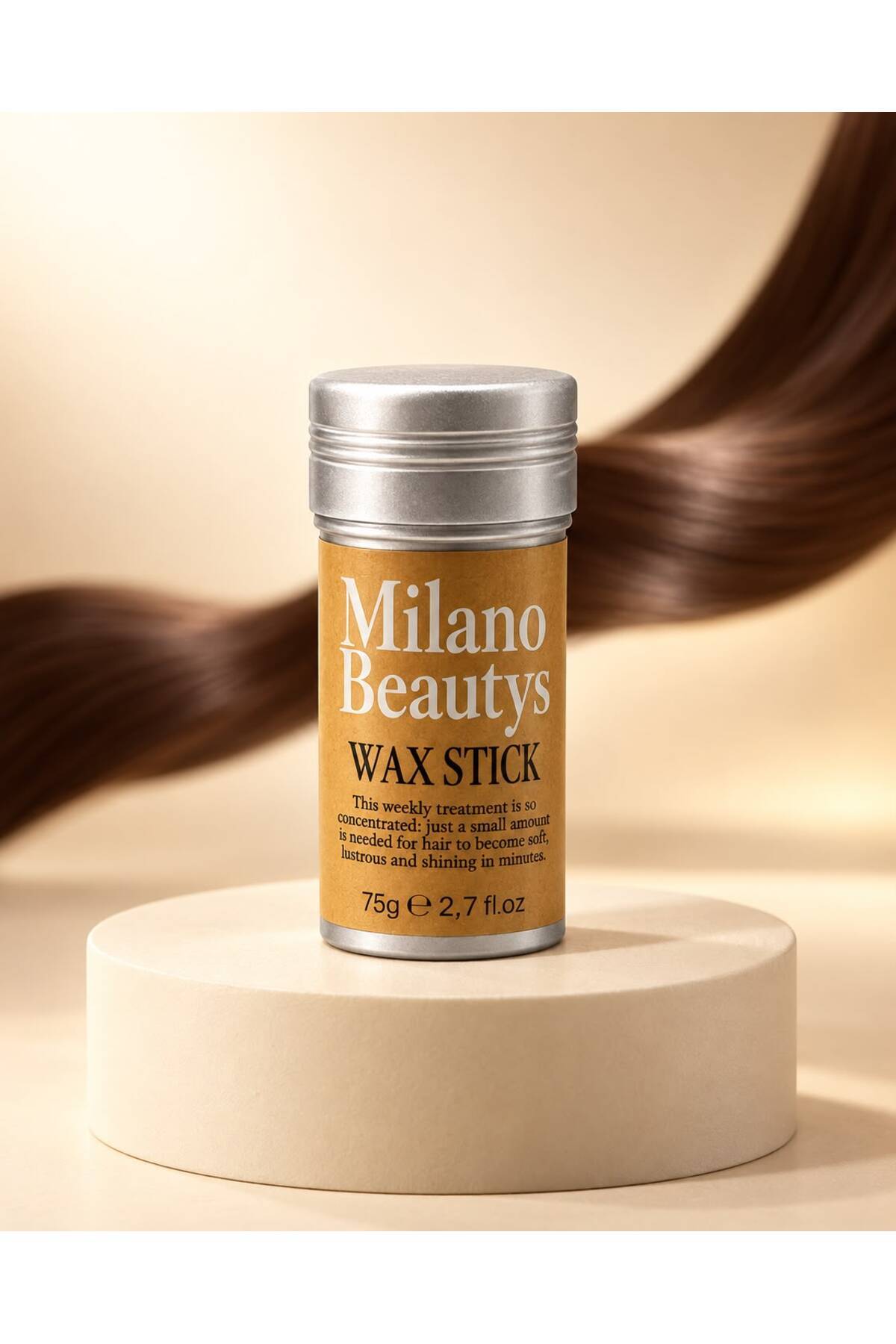 MİLANO BEAUTYS واکس موی استیک تثبیت کننده مو ۷۵ گرم - تثبیت کننده قوی مو — MLN00334