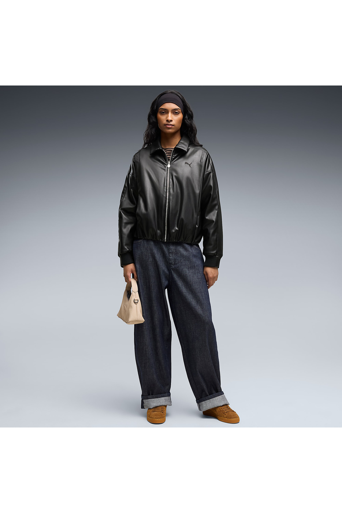 Puma Future Archive Kadın Siyah Ceket (637143-01) görsel 3