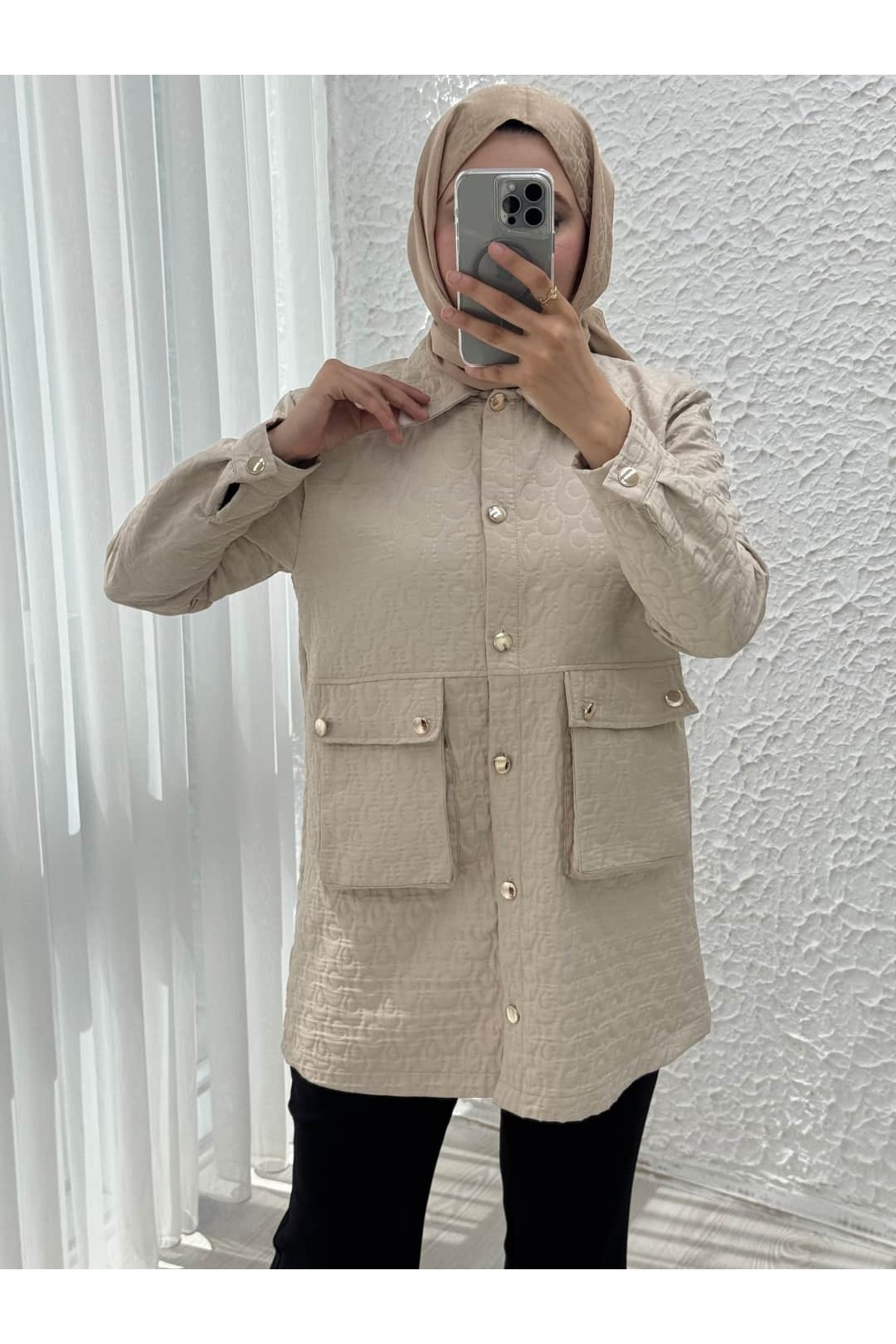 Queyla Aylin Cepli Kapitone Kap görsel 7