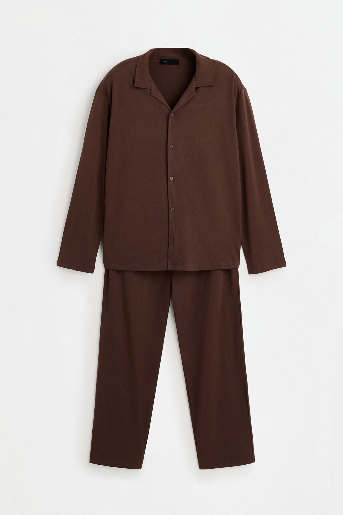 LEFTIES Gömlekli uzun pijama takımı görsel 6
