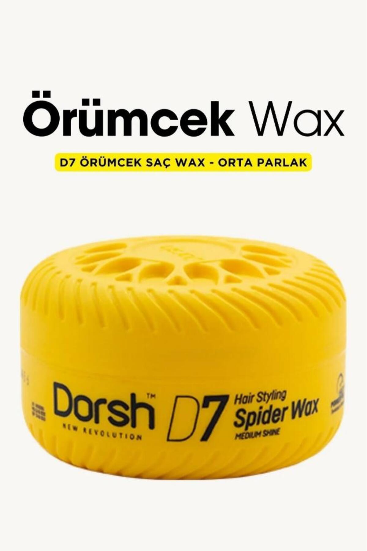 Saç Şekillendirici Wax Spider (Örümcek) Wax D7 150 Ml — DORSH-11 — تصویر 2 از 2