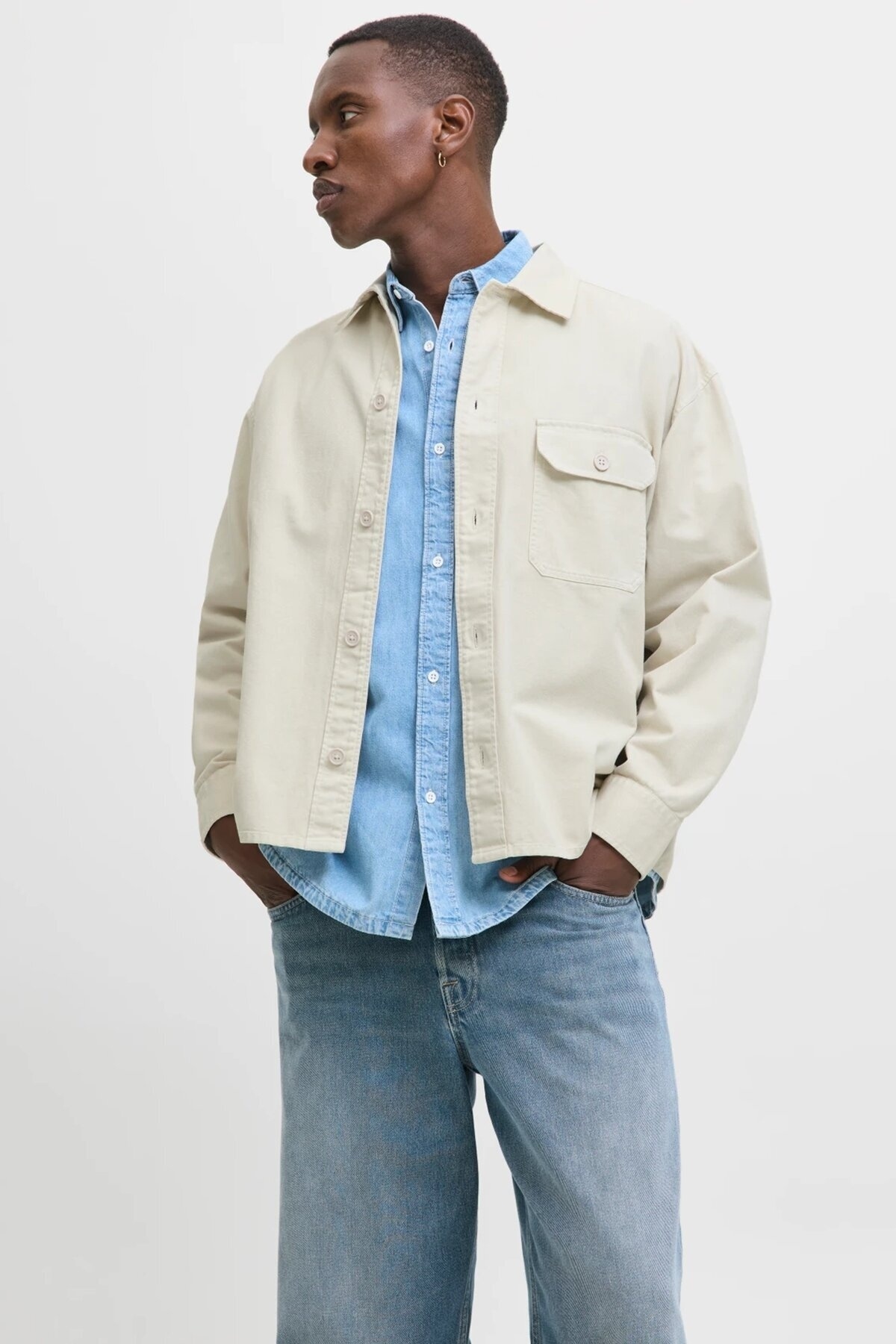 پیراهن مردانه جک اند جونز کد ۱۲۲۷۹۵۷۵ MOONBEAM جک اند جونز پیراهن Jack & Jones
