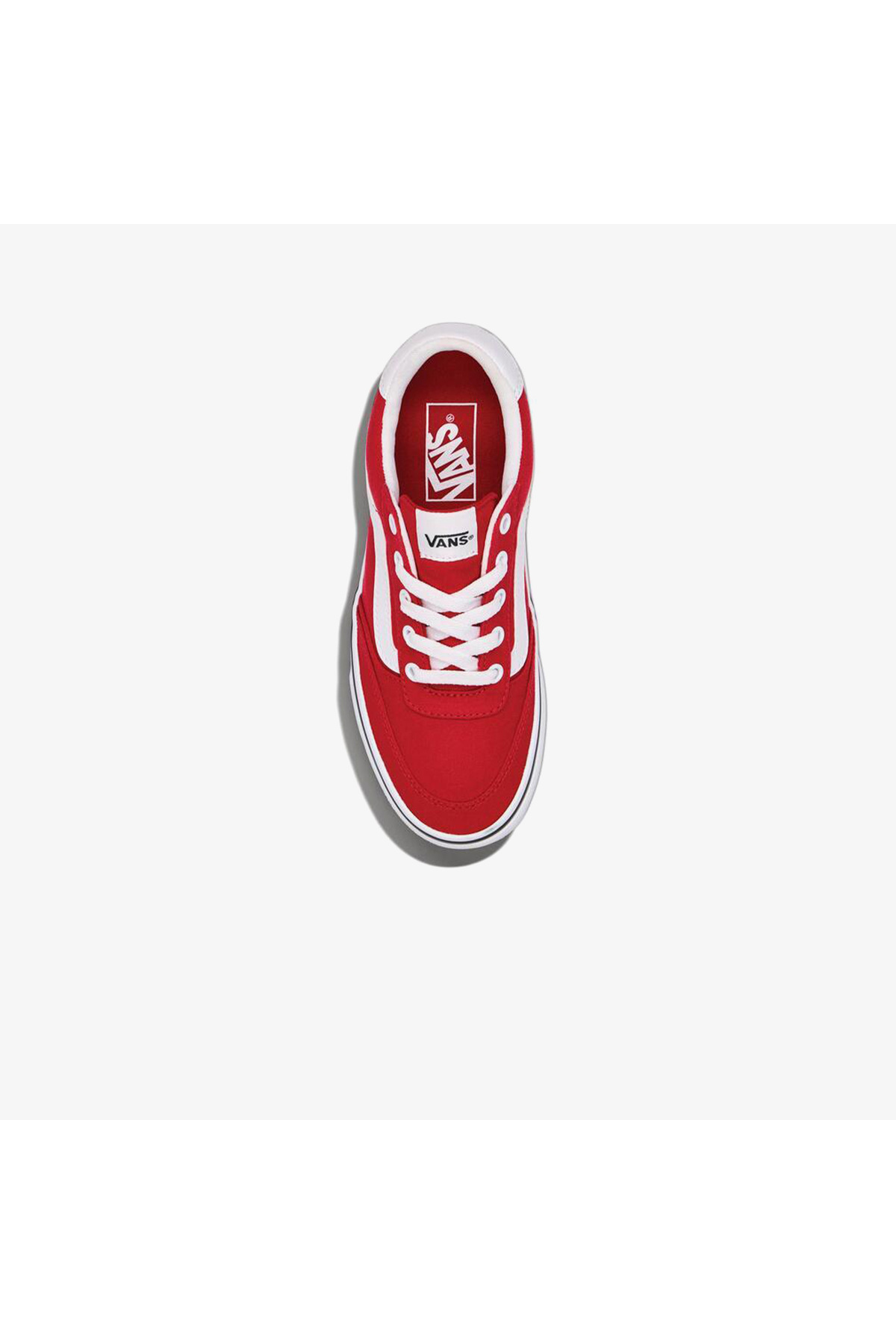 Vans Brooklyn LS Kadın Kırmızı Sneaker görsel 2