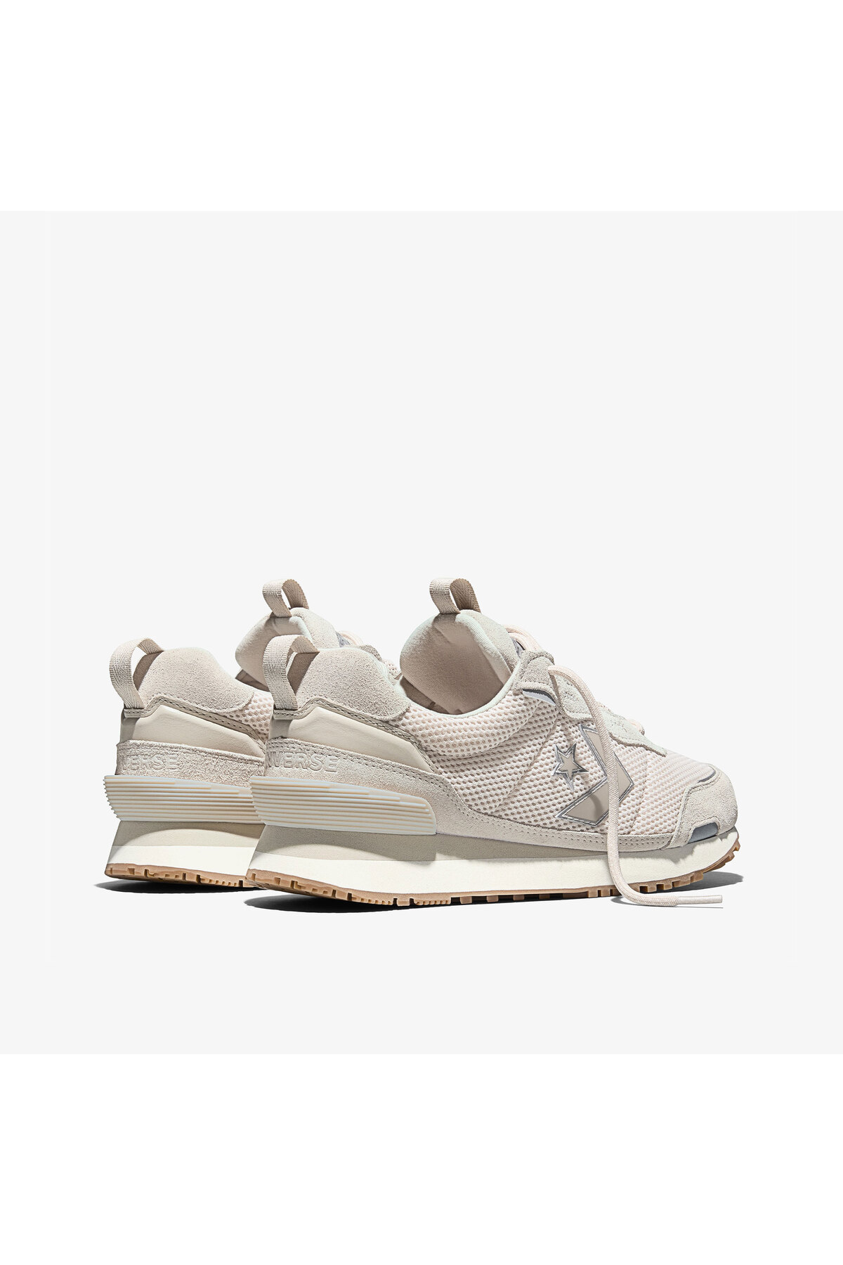 Omega Trainer Hike Unisex Krem Süet Sneaker — بژ A17749C — تصویر 3 از 8