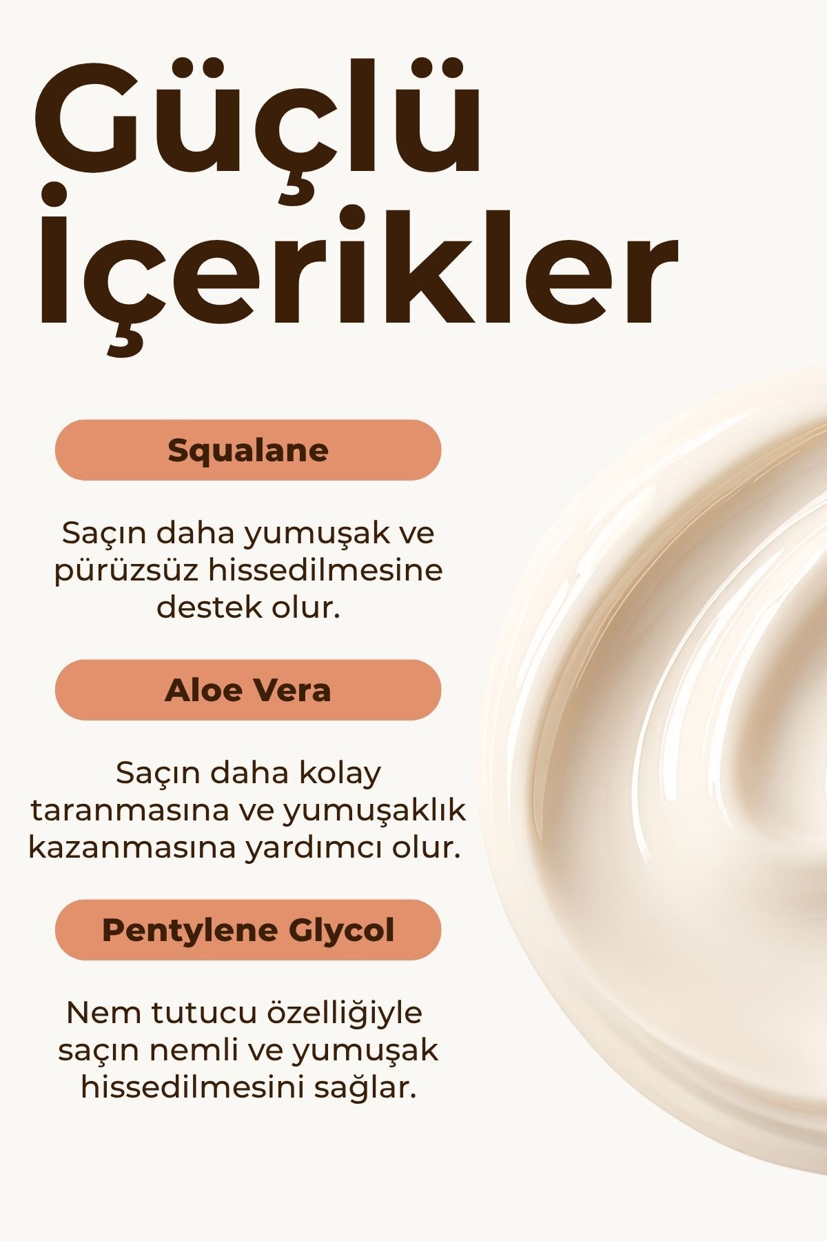 Yoğun Onarıcı Saç Bakım Maskesi | 100ml Kuru ve Yıpranmış Saçlar İçin — HMA-01 — تصویر 4 از 7