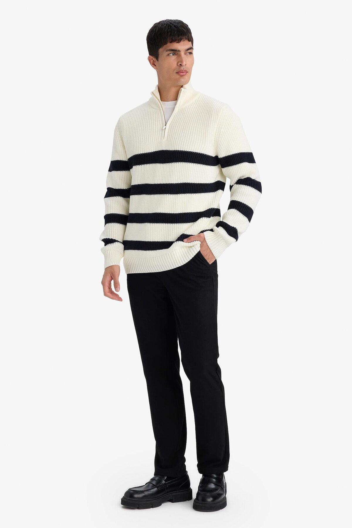 DeFacto Regular Fit Cepli Düz Paça Pantolon G4955AX25WN