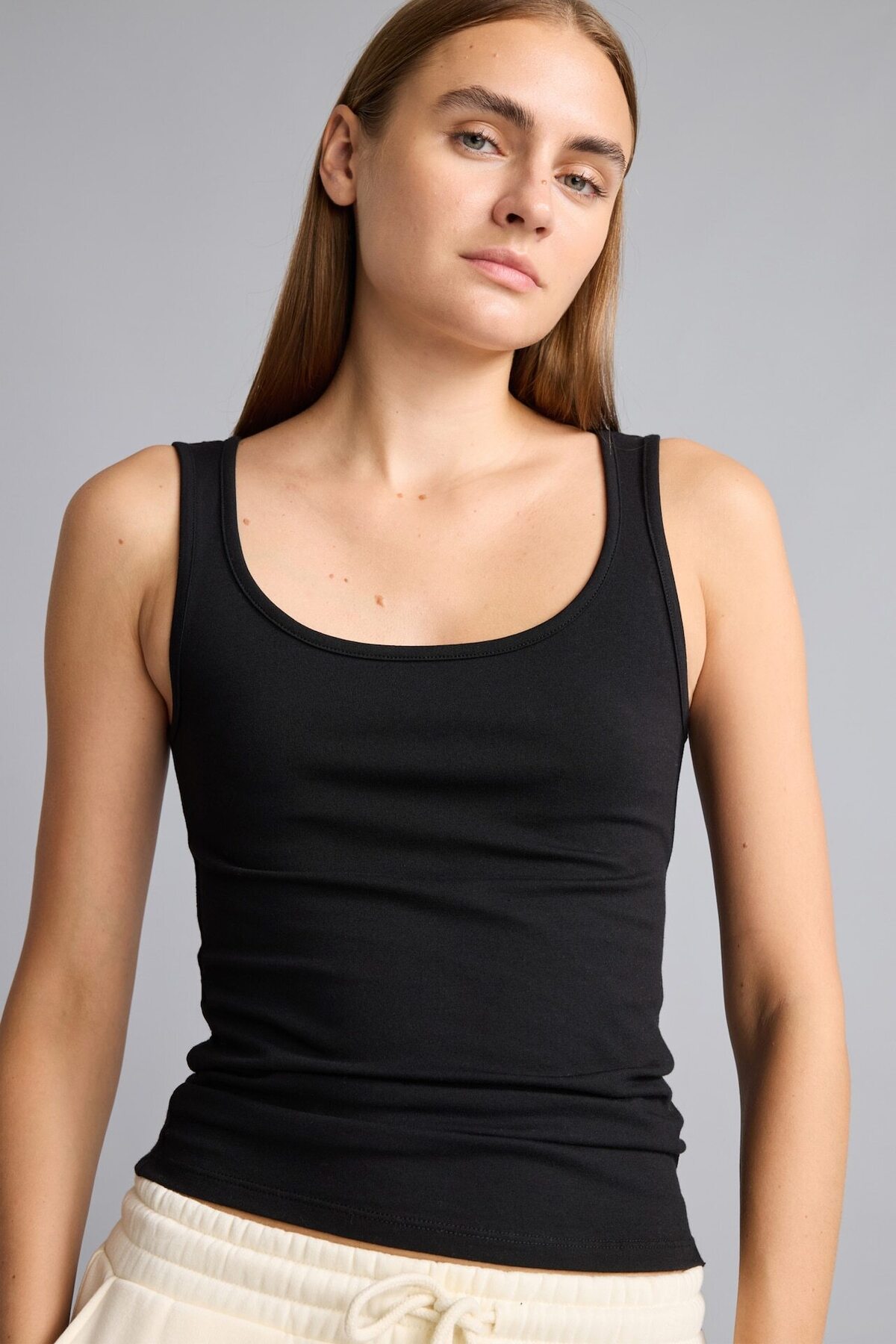 Regular Fit Pamuklu Atlet R9041AZ24SP