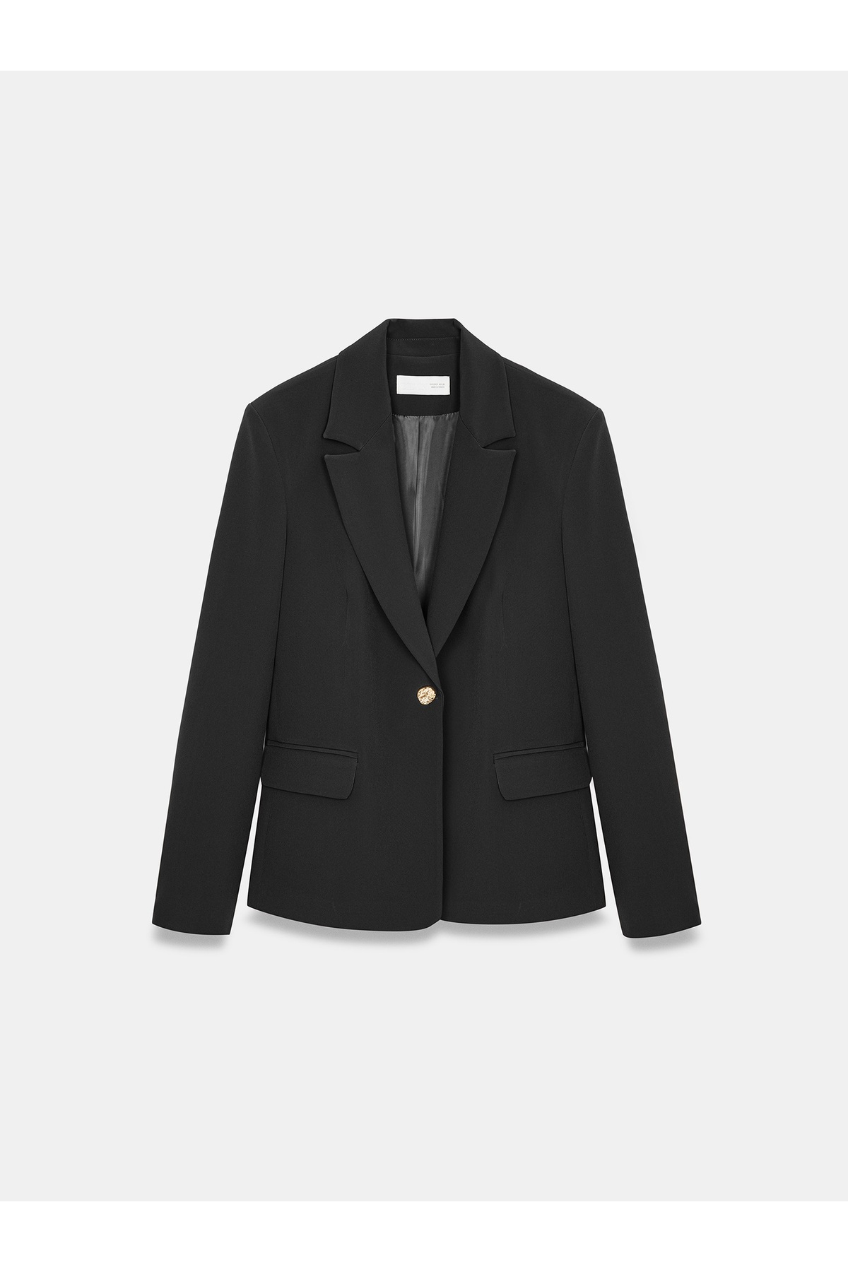 Dilvin 60816 Vücuda Oturan Blazer-Siyah görsel 5