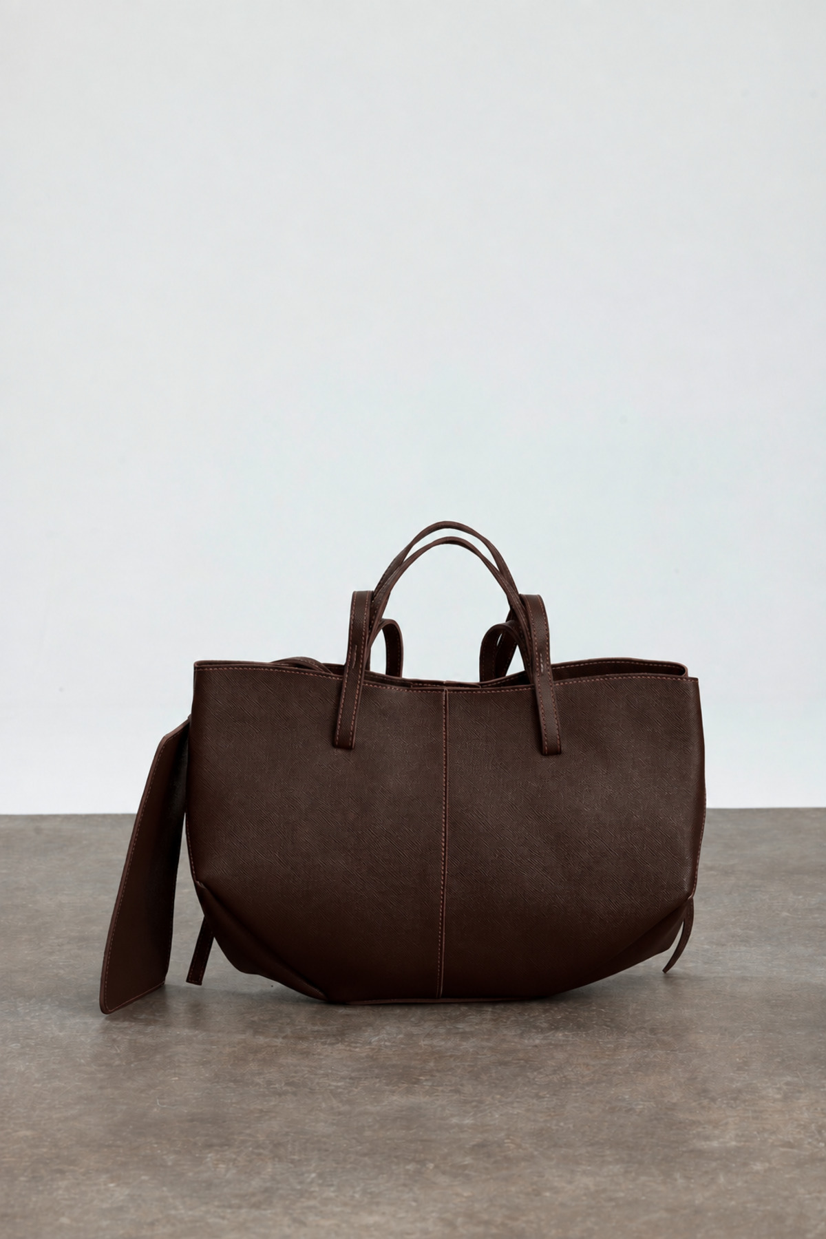 Çantacımstore Kadın Cyme Big Pinterest Çanta Kahve (BÜYÜK BOY) görsel 3