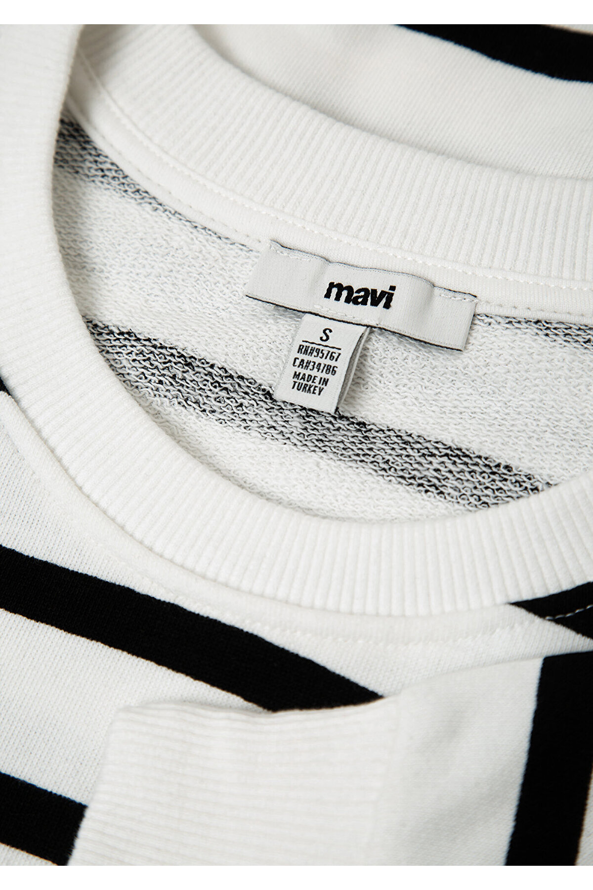 Mavi Siyah Sweatshirt 1S10561-80875 görsel 8