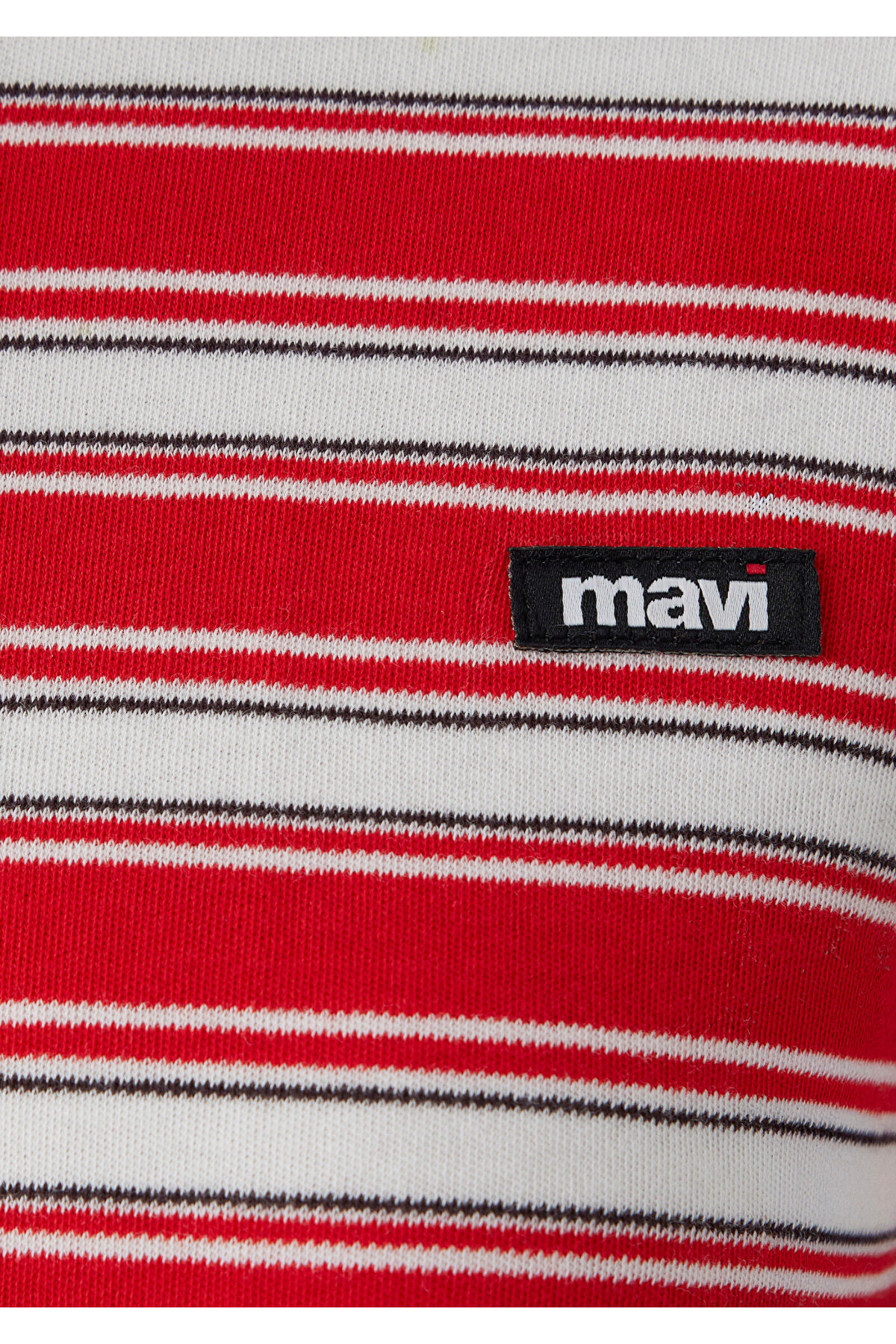 Mavi LOGO BASKILI TİŞÖRT Aura Orange Stripe görsel 7