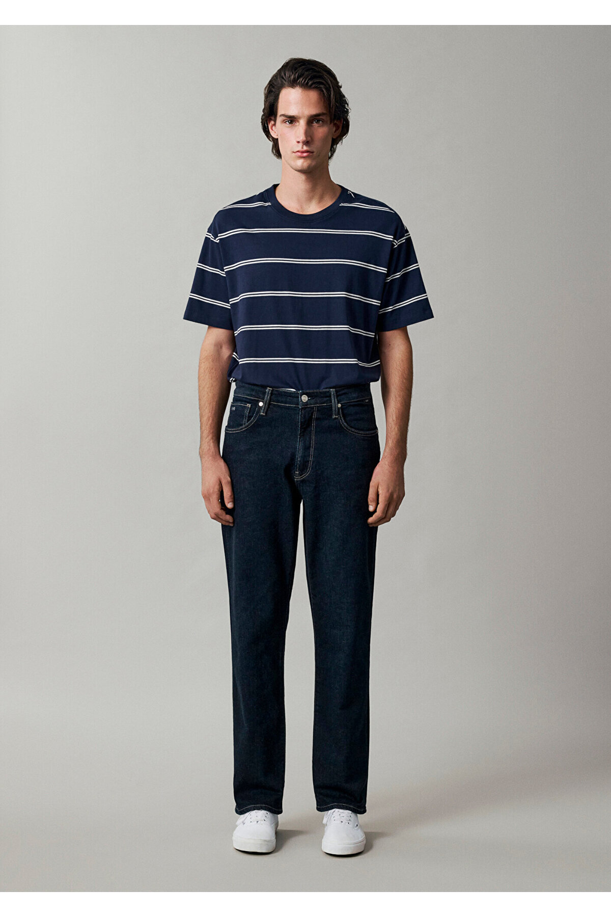 Mavi Marlon Classic Denim Rinse Jean Pantolon 0019166-A4187 görsel 3