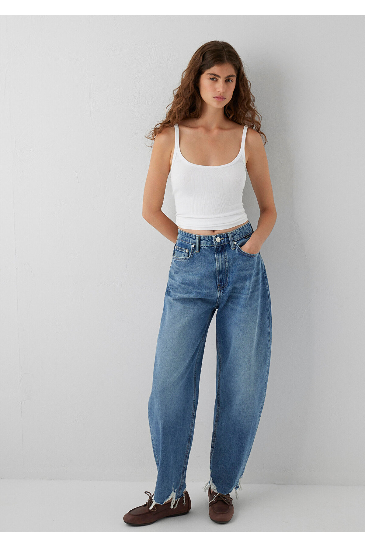 Mavi Fuji Mid Used Denim Jean Pantolon 1010849-A6623