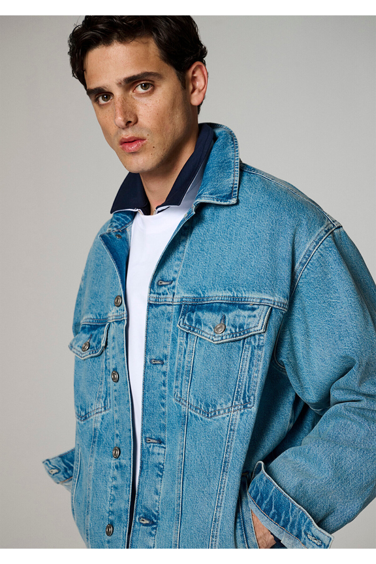 Mavi Ryan Dusty Lt Blue Pro Denim Ceket görsel 3