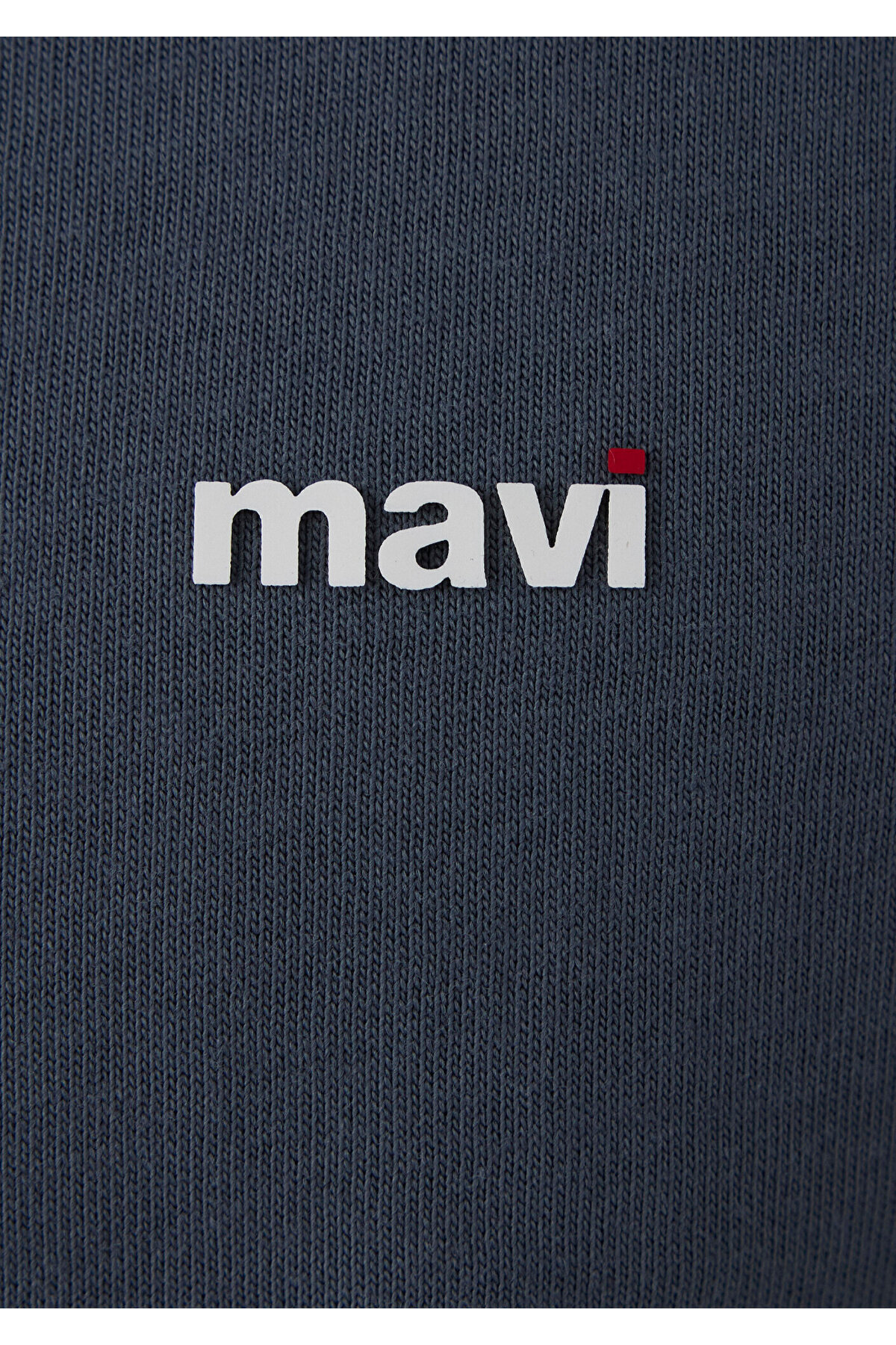 Mavi Logo Baskılı Antrasit Basic Tişört Loose Fit / Bol Rahat Kesim 0612216-80776 görsel 7