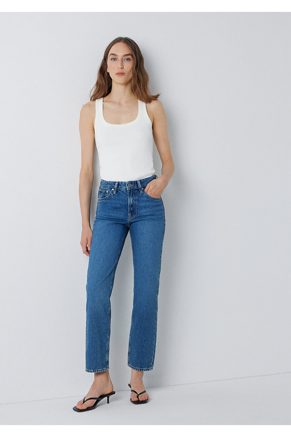 Mavi Soho Iconic Puslu Indigo Mavisi Jean Pantolon 1021245-A6604