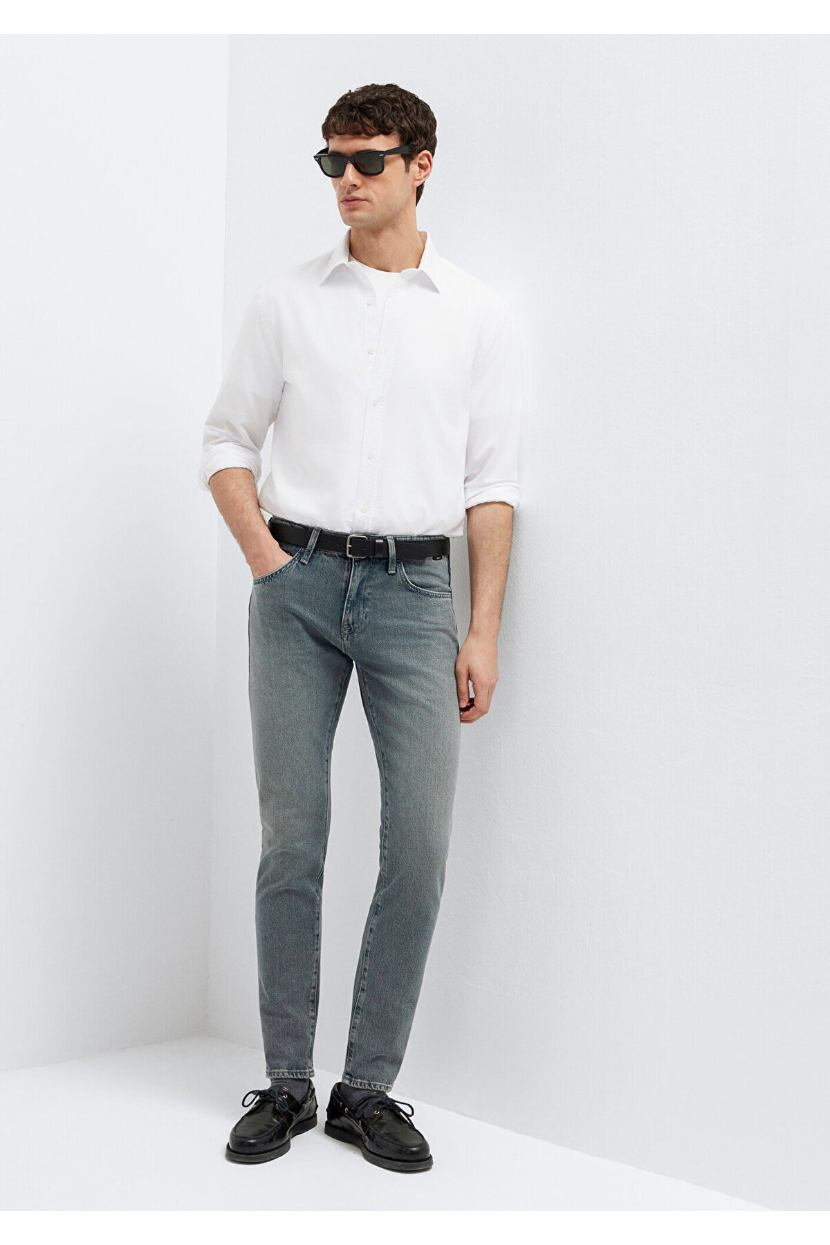 Mavi James Edition Puslu Açık Jean Pantolon 00424A3972 görsel 2