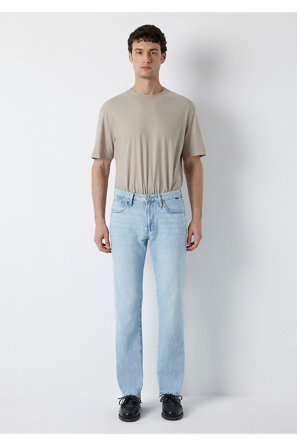 Mavi Hunter Classic Denim Buz Mavisi Jean Pantolon 00202A3986 görsel 3