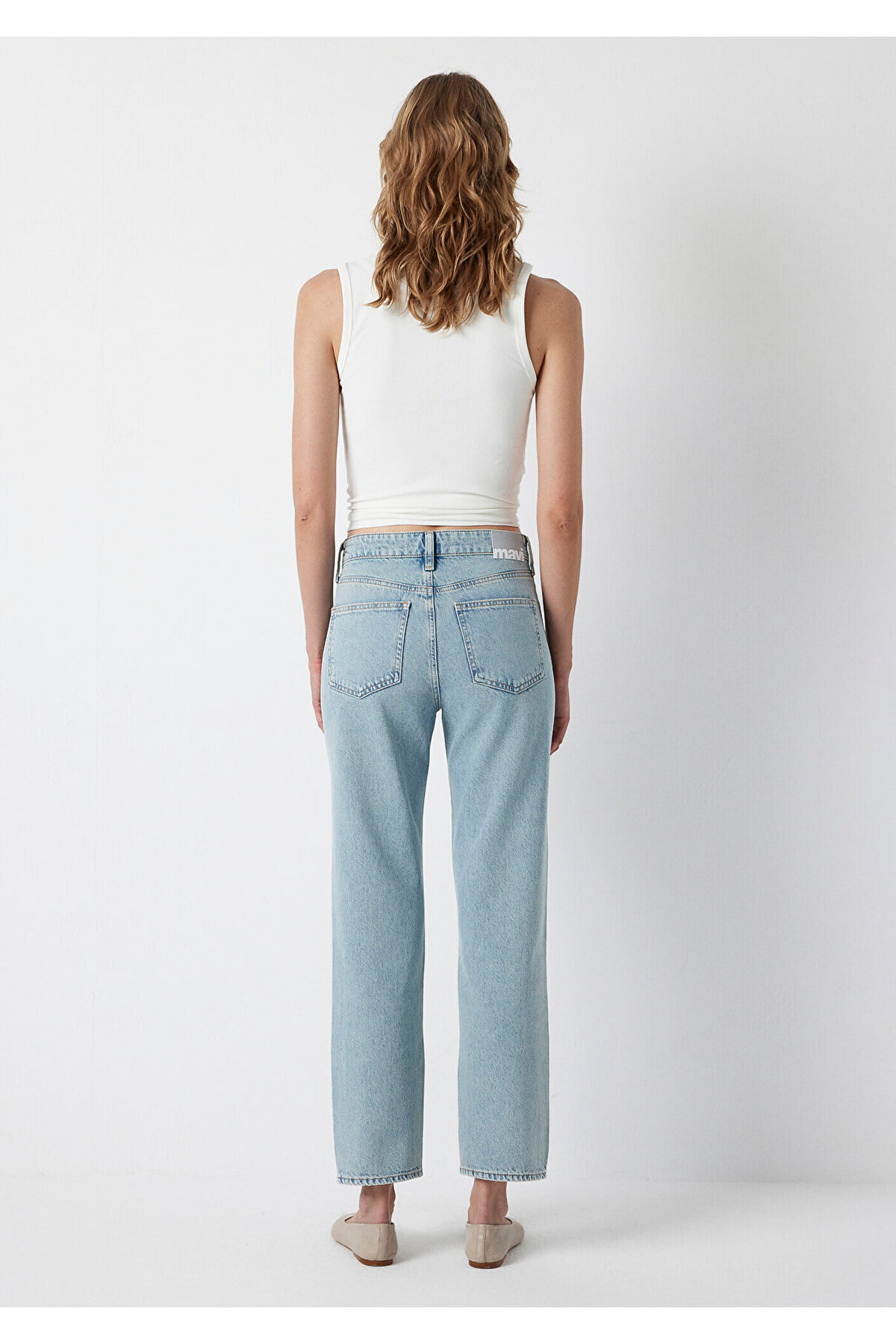 Mavi Soho Iconic Puslu Açık Jean Pantolon 1021245-A6603 görsel 5