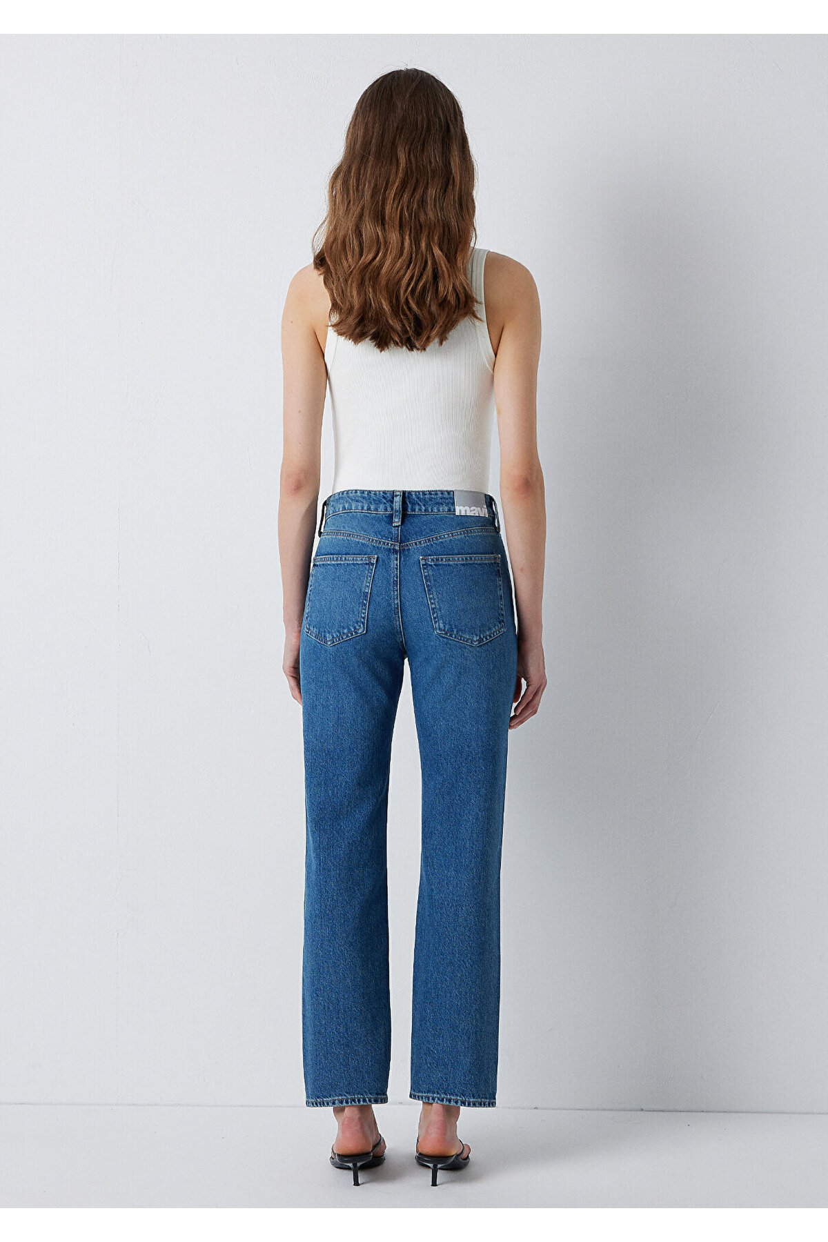 Mavi Soho Iconic Puslu Indigo Mavisi Jean Pantolon 1021245-A6604 görsel 5