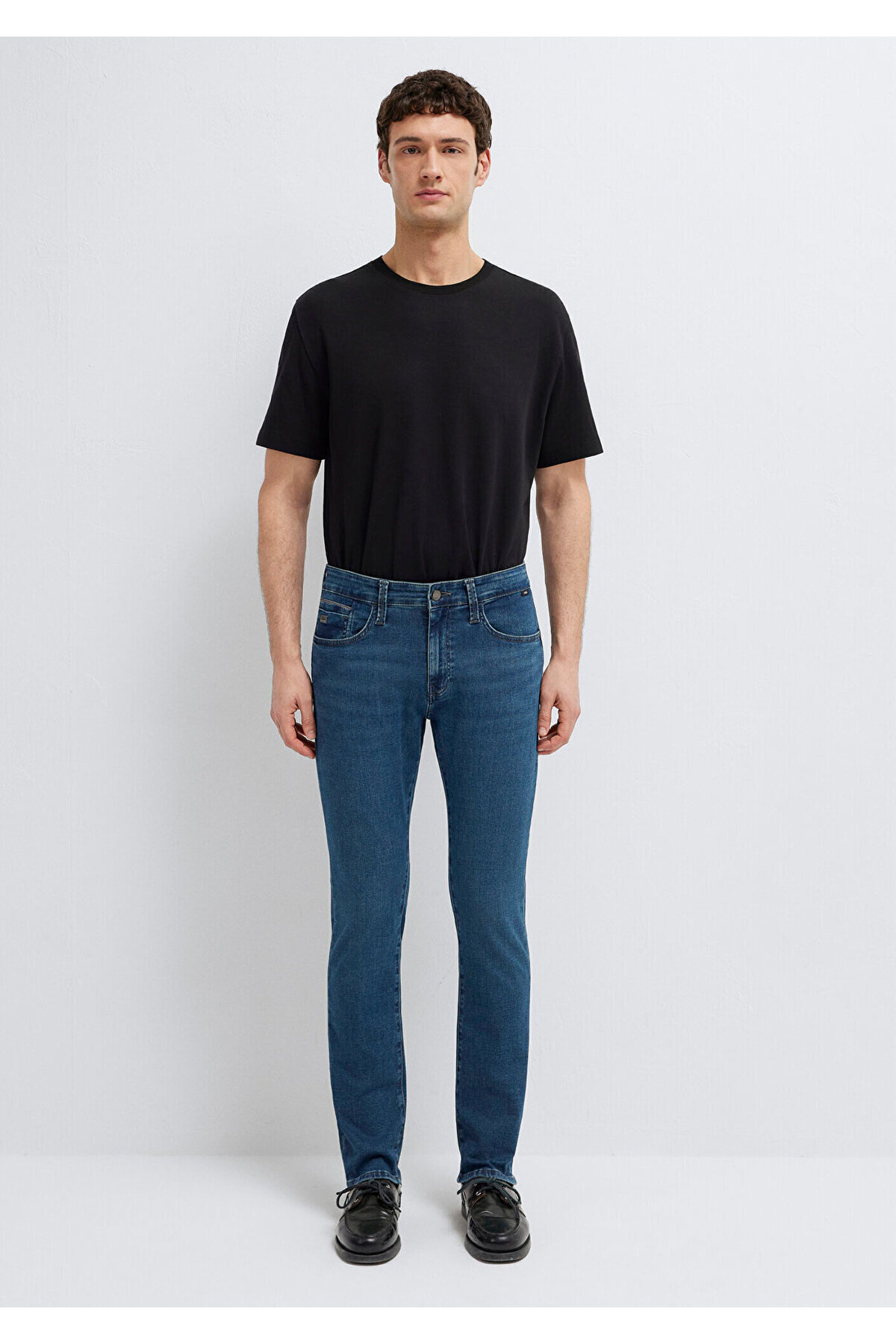 Mavi Marcus Black Vintage Koyu Jean Pantolon 00351A3285 görsel 4