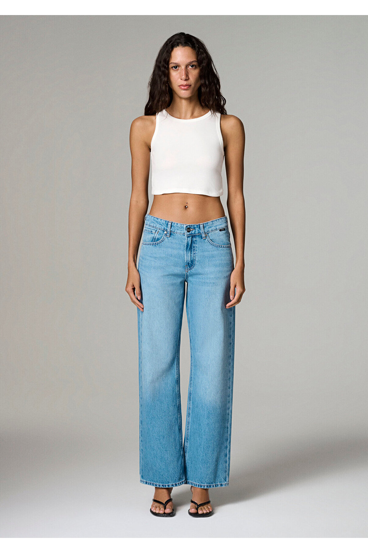 Mavi Taylor Iconic Puslu Açık Jean Pantolon 1010840-A1563 görsel 4