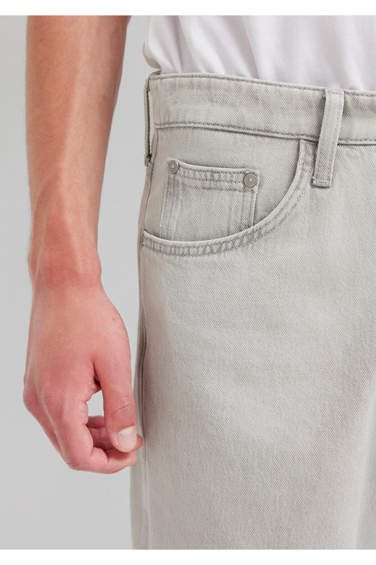 Mavi Toronto Street Açık Gri Denim Jean Pantolon 0010289-A3266 görsel 7