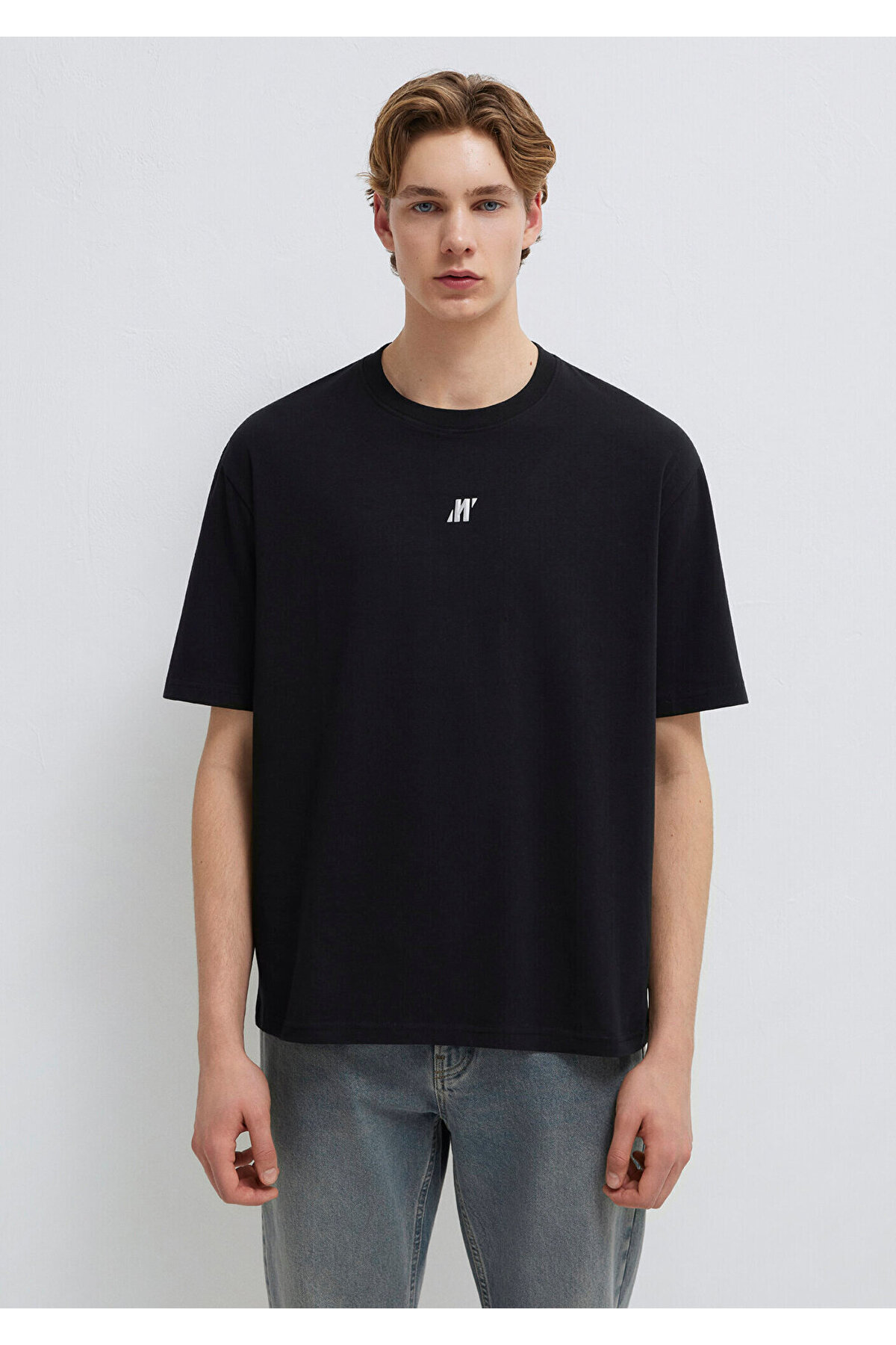 Mavi Pro Siyah Tişört Relaxed Fit / Rahat Kesim 0613438-900 görsel 3