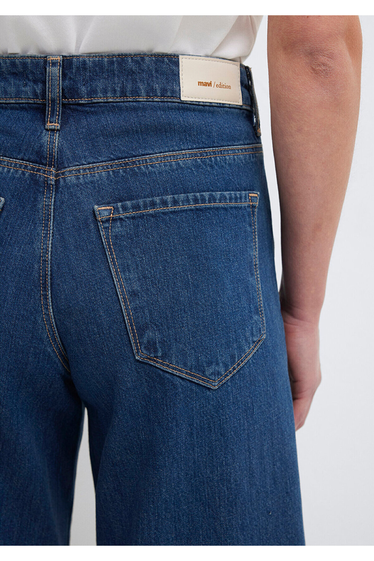 Mavi Joy Edition Koyu Jean Pantolon 1010960-A3214 görsel 8