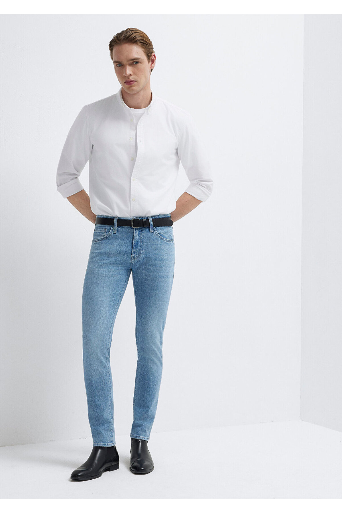 Mavi KVNÇ Black Açık Jean Pantolon 001070-A2957 görsel 2