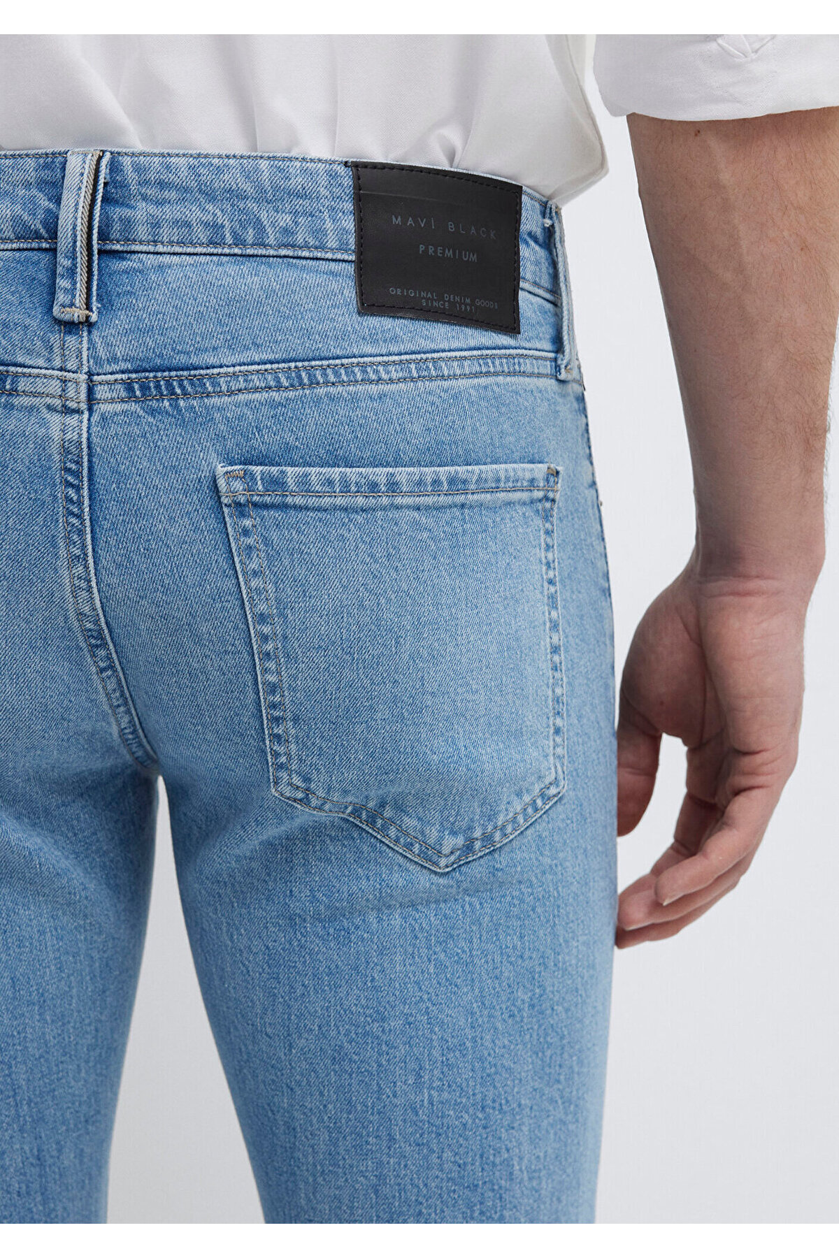Mavi KVNÇ Black Açık Jean Pantolon 001070-A2957 görsel 8